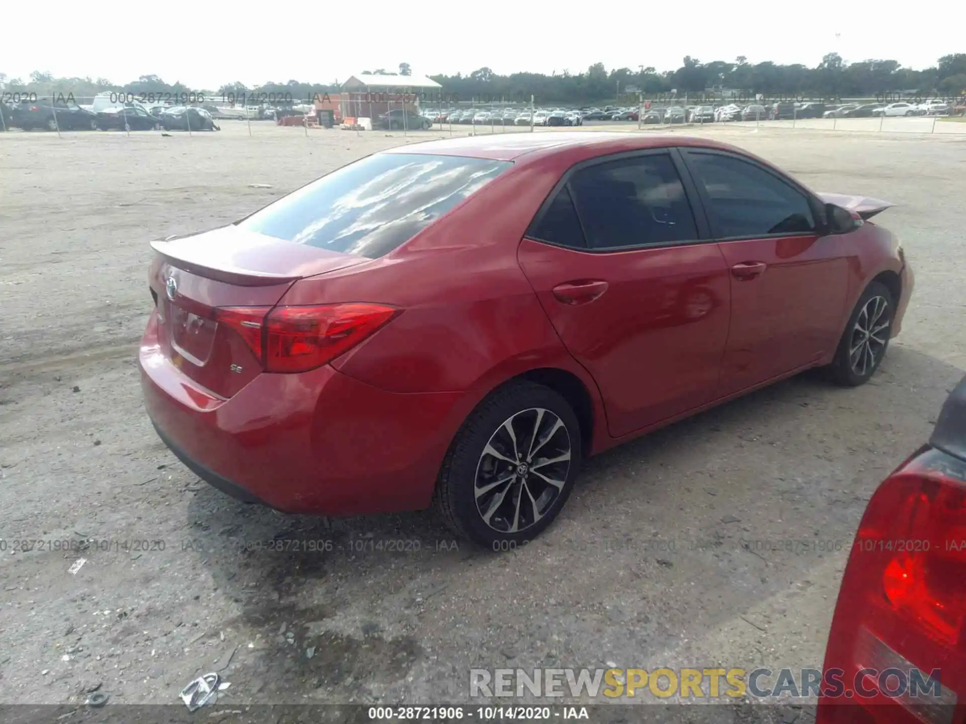 4 Photograph of a damaged car 5YFBURHE6KP902839 TOYOTA COROLLA 2019