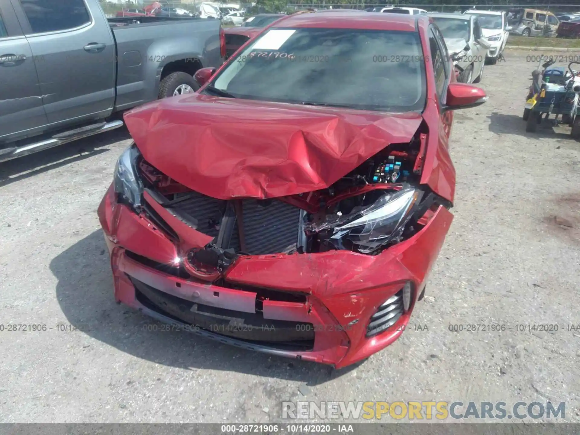 6 Photograph of a damaged car 5YFBURHE6KP902839 TOYOTA COROLLA 2019