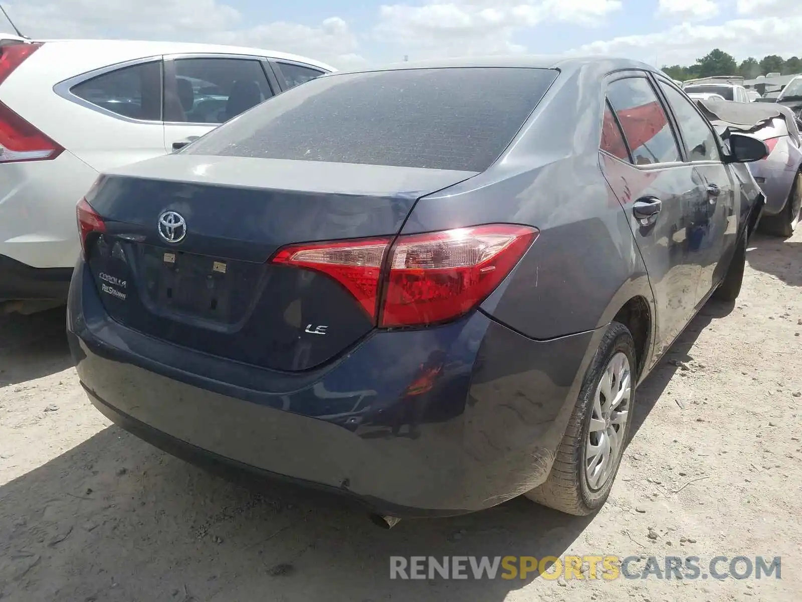 4 Photograph of a damaged car 5YFBURHE6KP902937 TOYOTA COROLLA 2019