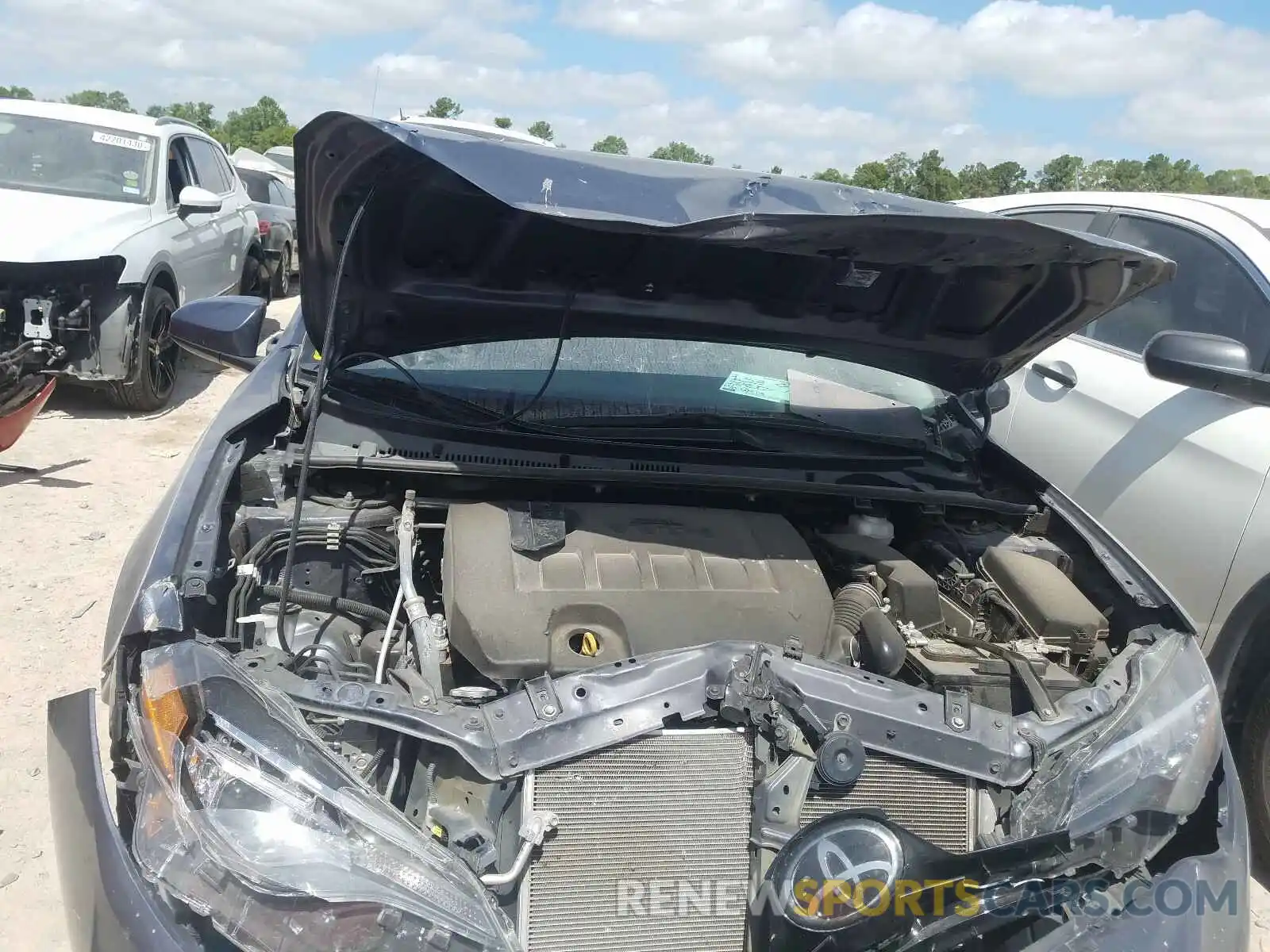 7 Photograph of a damaged car 5YFBURHE6KP902937 TOYOTA COROLLA 2019