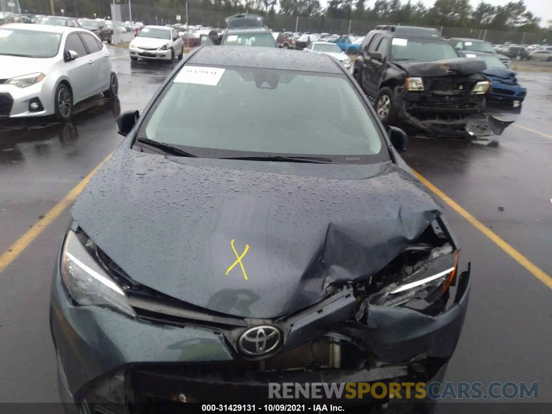 10 Photograph of a damaged car 5YFBURHE6KP903294 TOYOTA COROLLA 2019