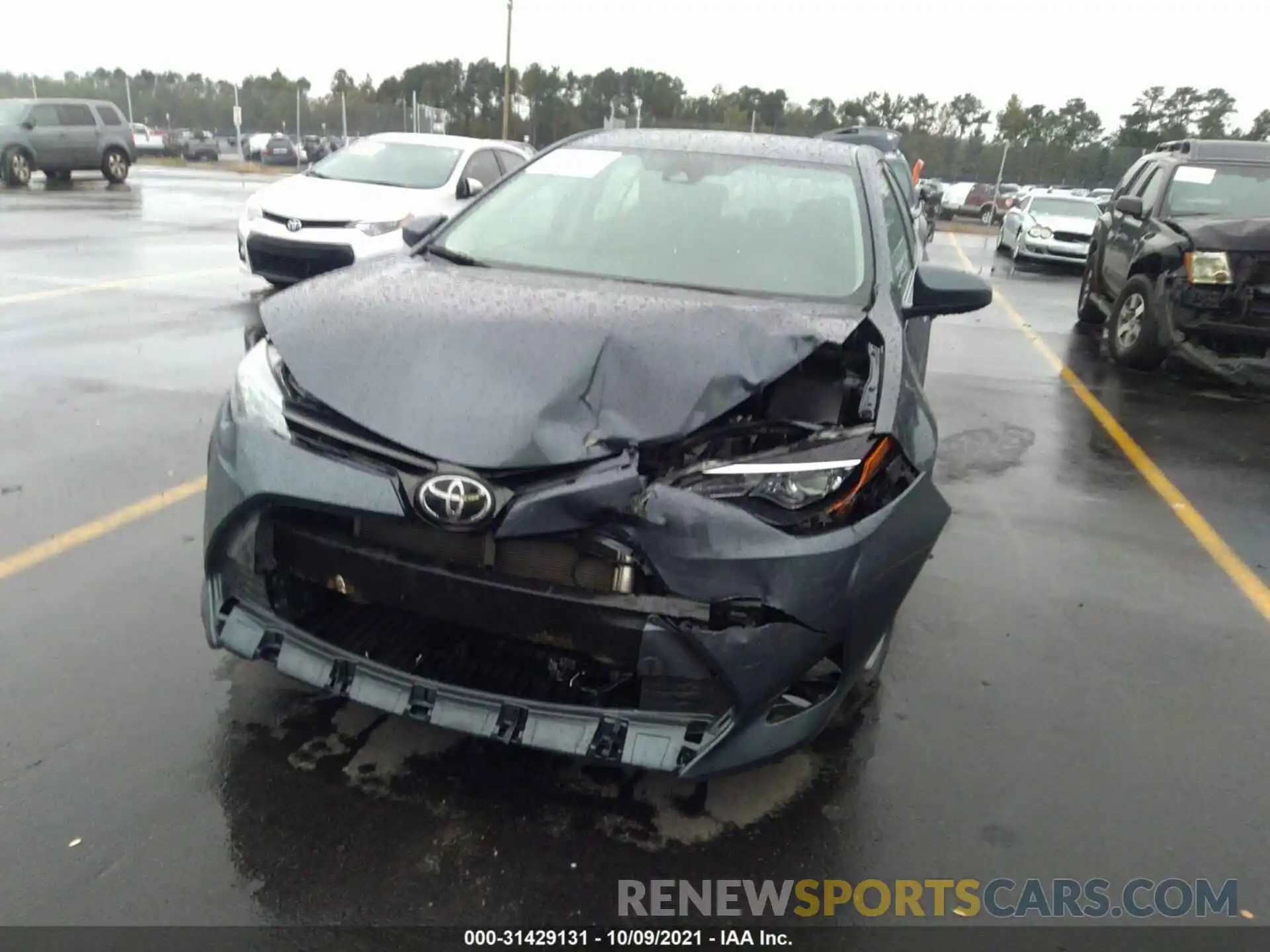 6 Photograph of a damaged car 5YFBURHE6KP903294 TOYOTA COROLLA 2019