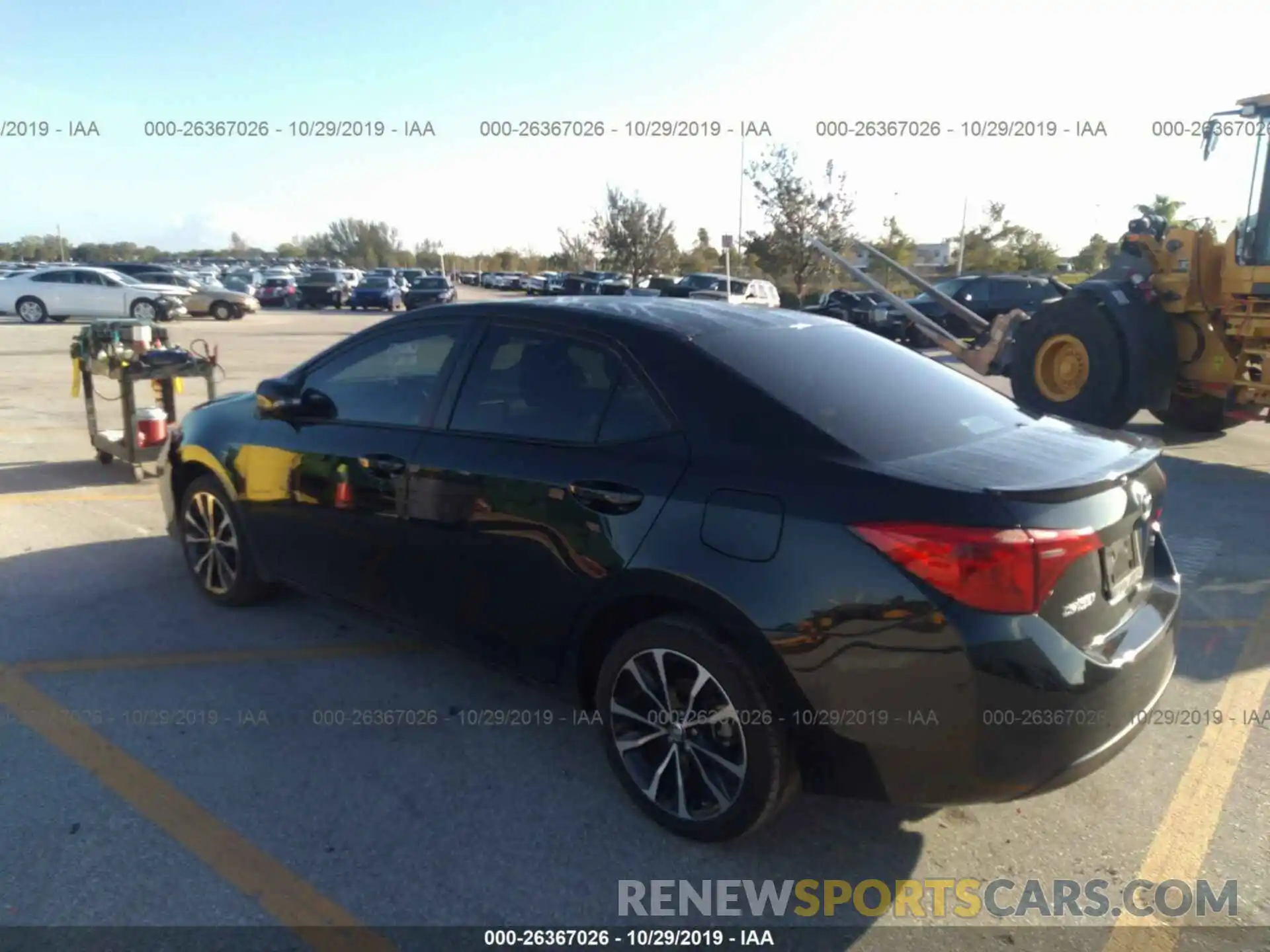 3 Photograph of a damaged car 5YFBURHE6KP903697 TOYOTA COROLLA 2019