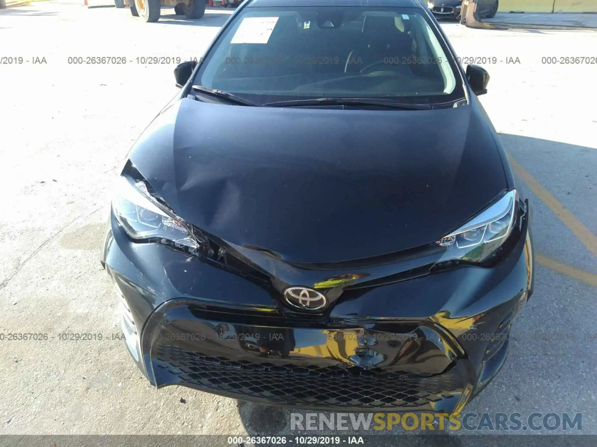 6 Photograph of a damaged car 5YFBURHE6KP903697 TOYOTA COROLLA 2019