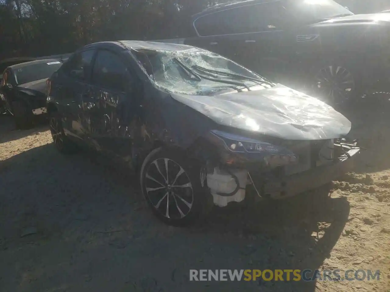 1 Photograph of a damaged car 5YFBURHE6KP903747 TOYOTA COROLLA 2019