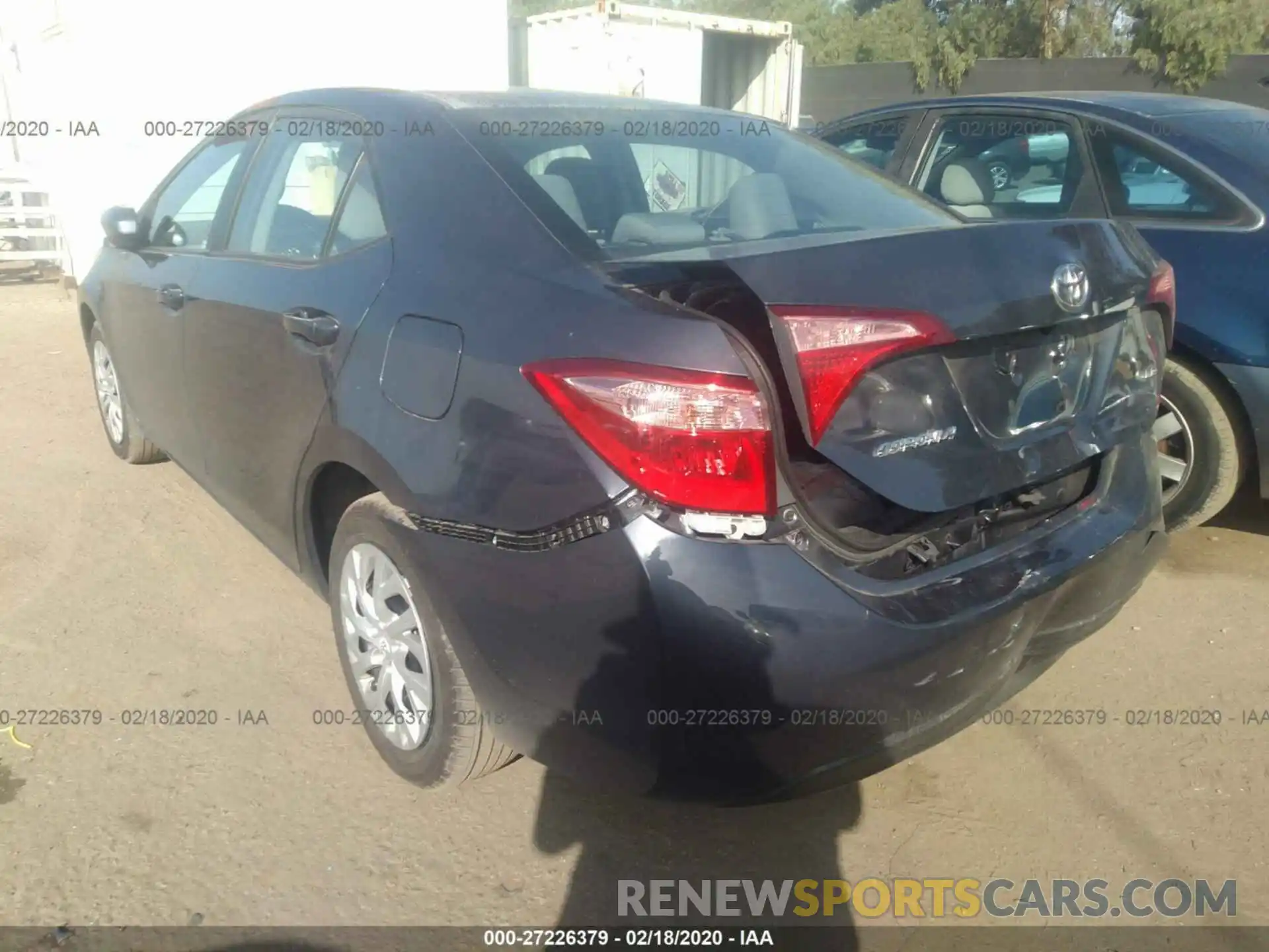 3 Photograph of a damaged car 5YFBURHE6KP903764 TOYOTA COROLLA 2019