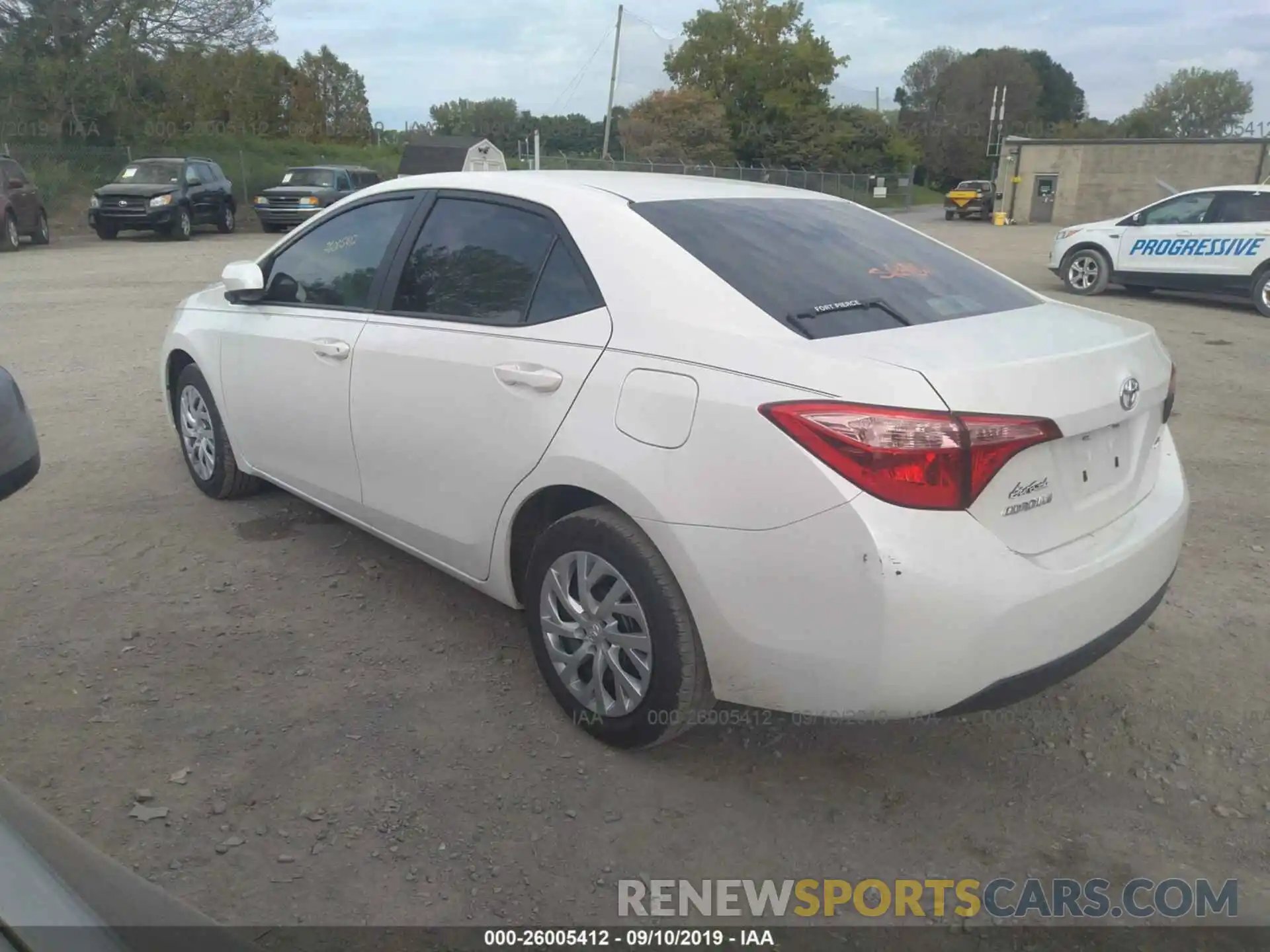 3 Photograph of a damaged car 5YFBURHE6KP903831 TOYOTA COROLLA 2019