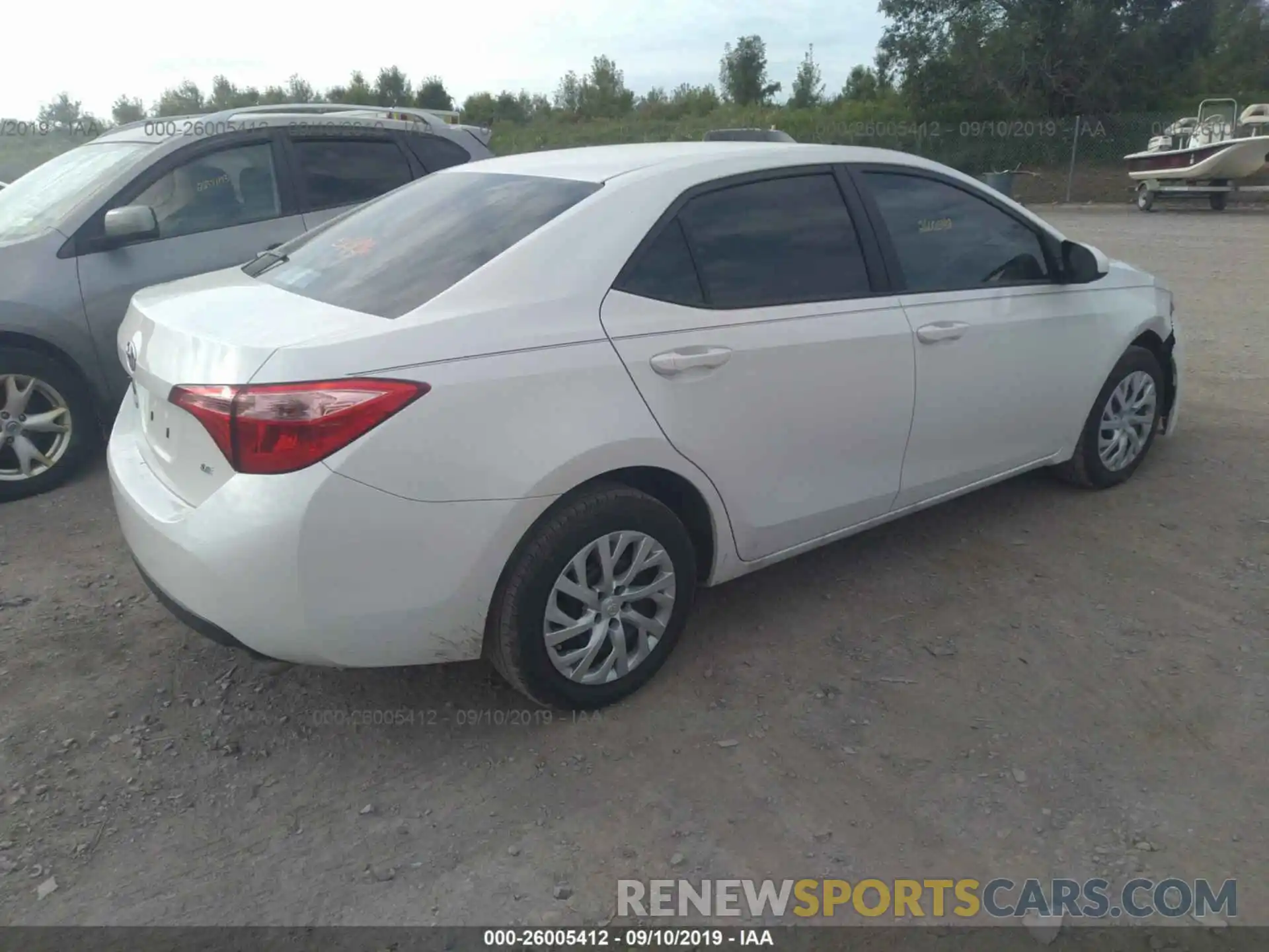 4 Photograph of a damaged car 5YFBURHE6KP903831 TOYOTA COROLLA 2019