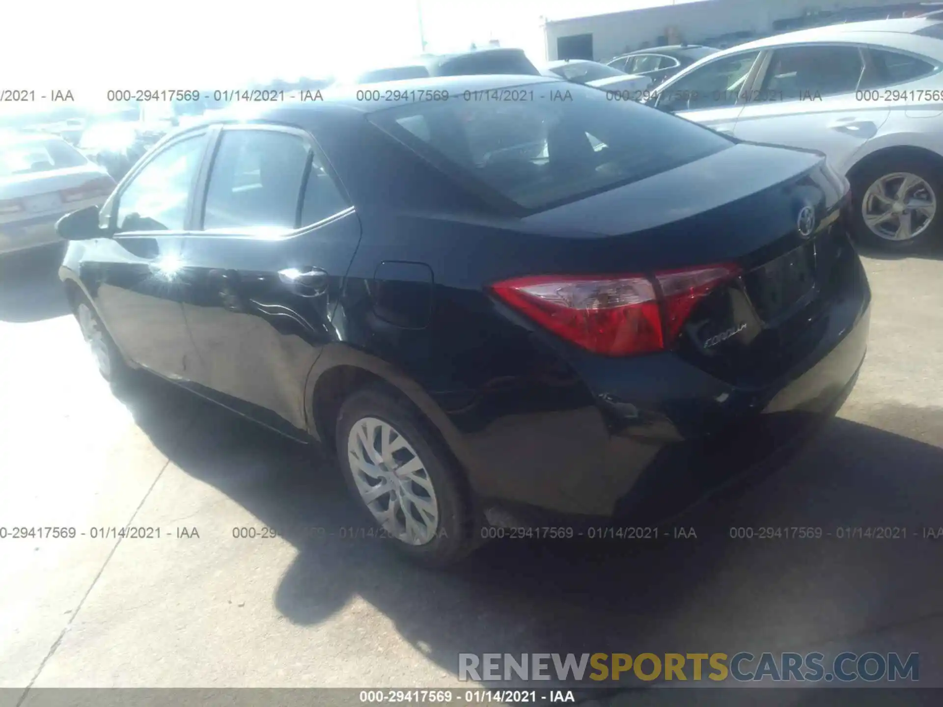 3 Photograph of a damaged car 5YFBURHE6KP904672 TOYOTA COROLLA 2019