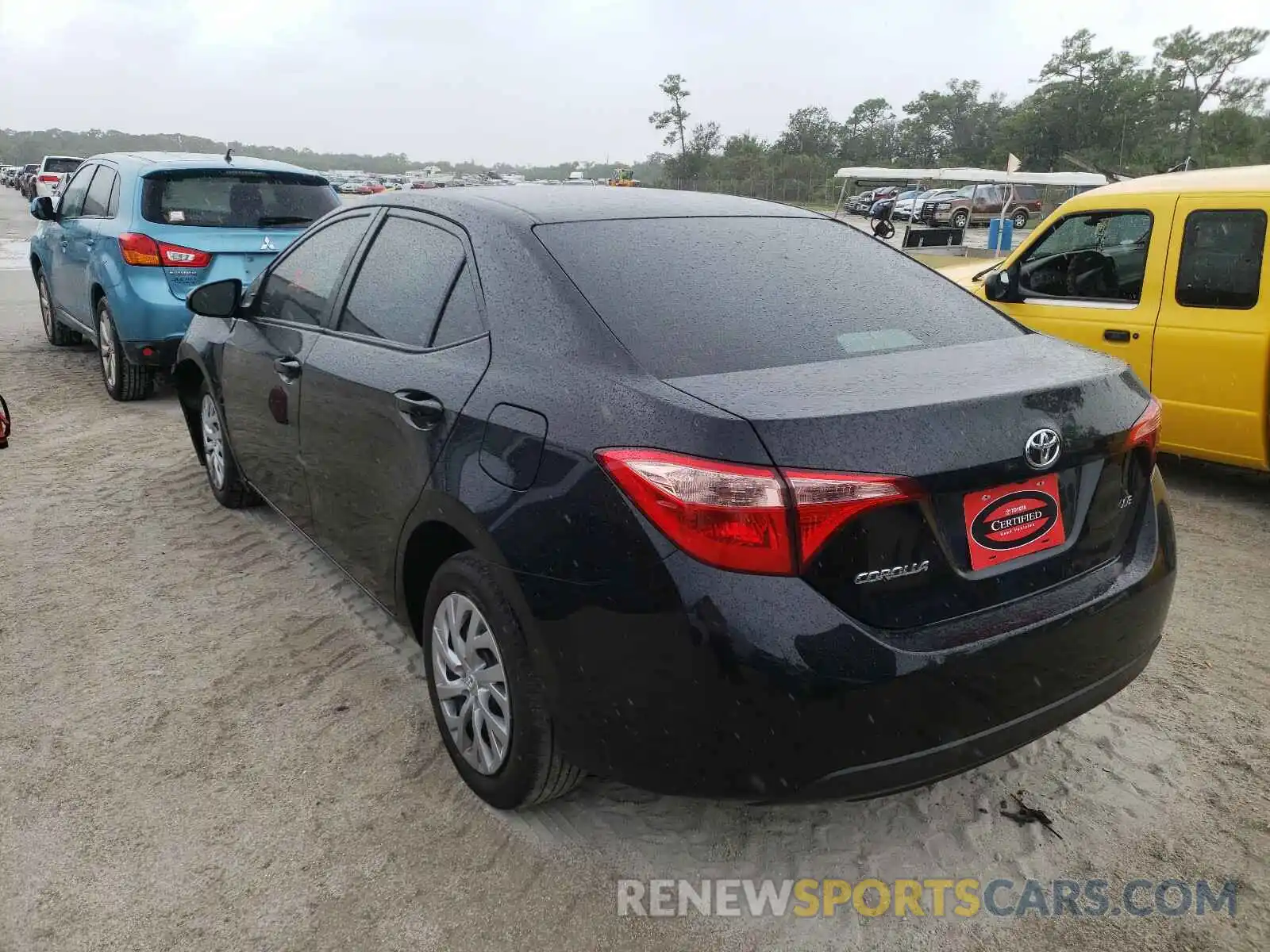 3 Photograph of a damaged car 5YFBURHE6KP905353 TOYOTA COROLLA 2019