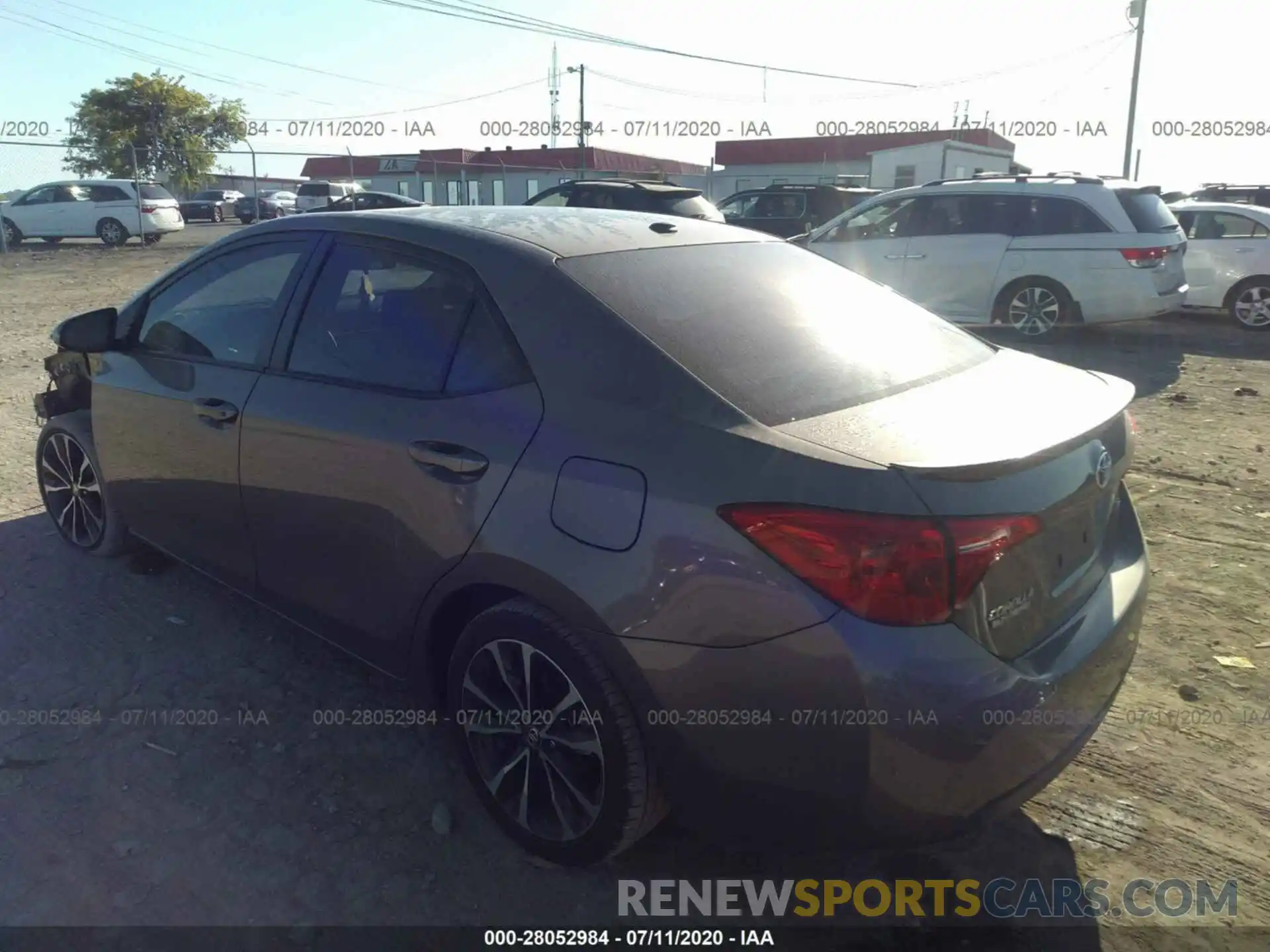 3 Photograph of a damaged car 5YFBURHE6KP905661 TOYOTA COROLLA 2019