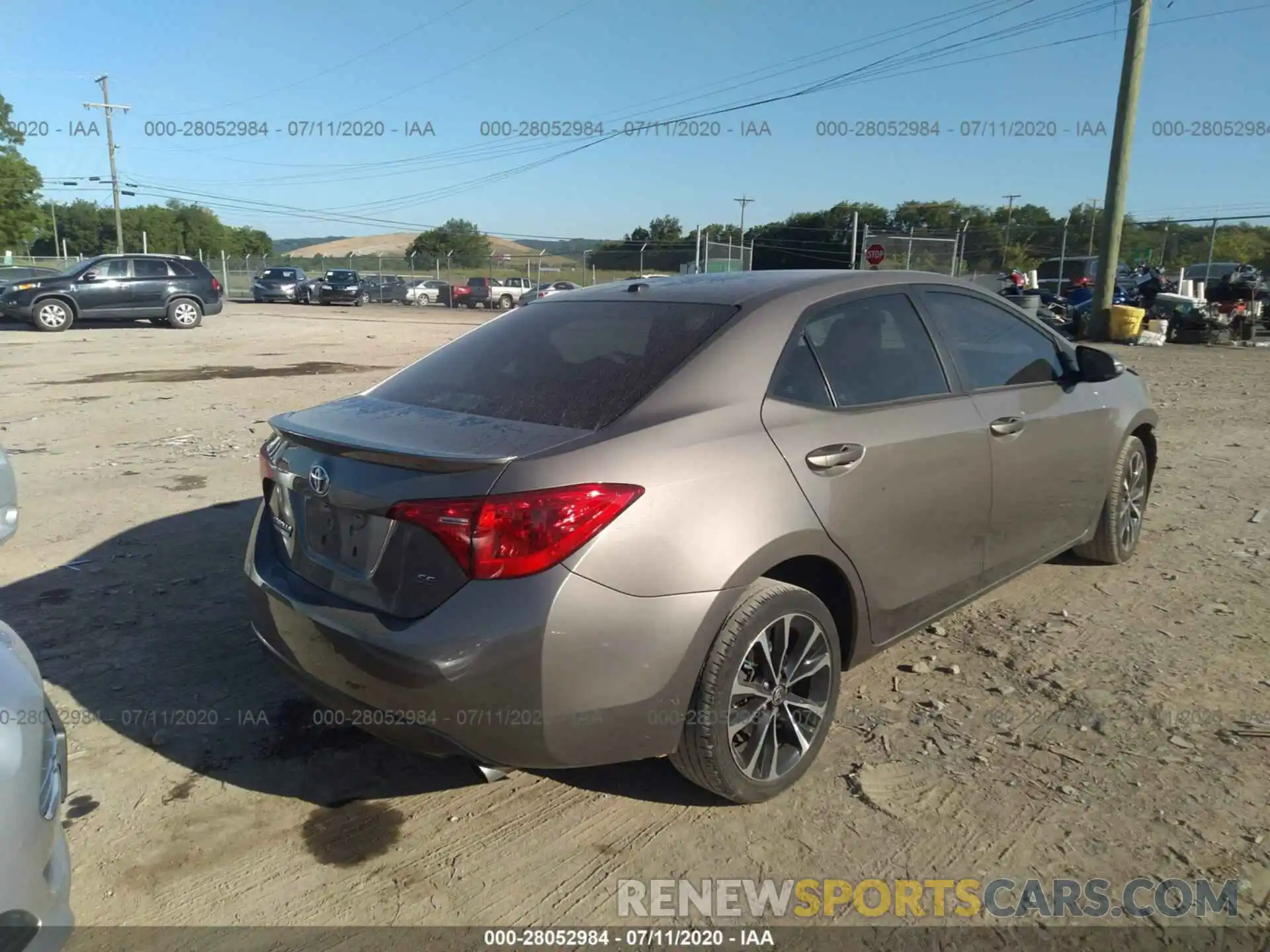 4 Photograph of a damaged car 5YFBURHE6KP905661 TOYOTA COROLLA 2019