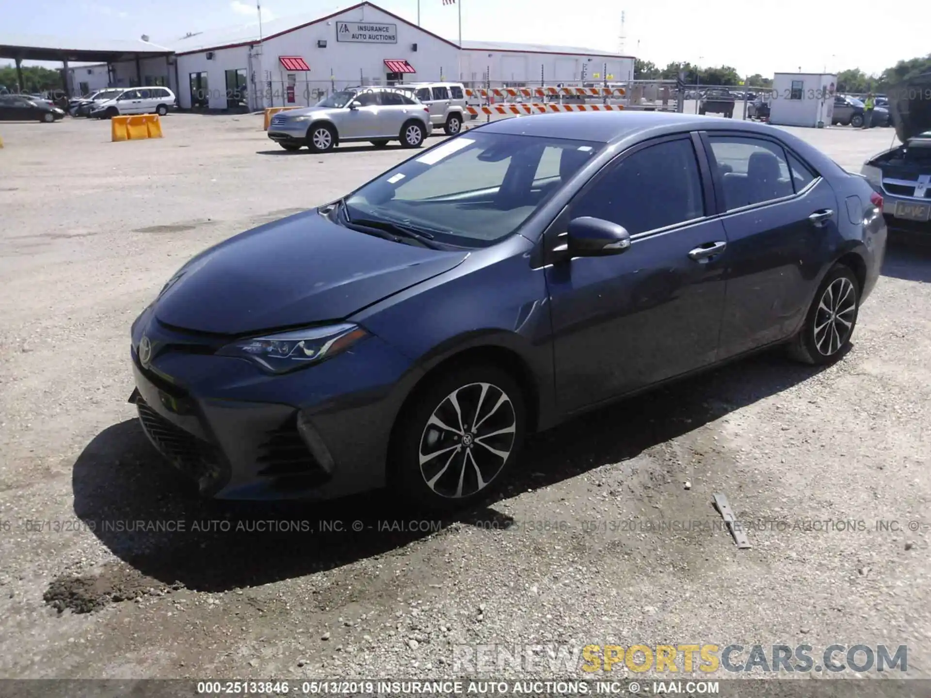 2 Photograph of a damaged car 5YFBURHE6KP905790 TOYOTA COROLLA 2019