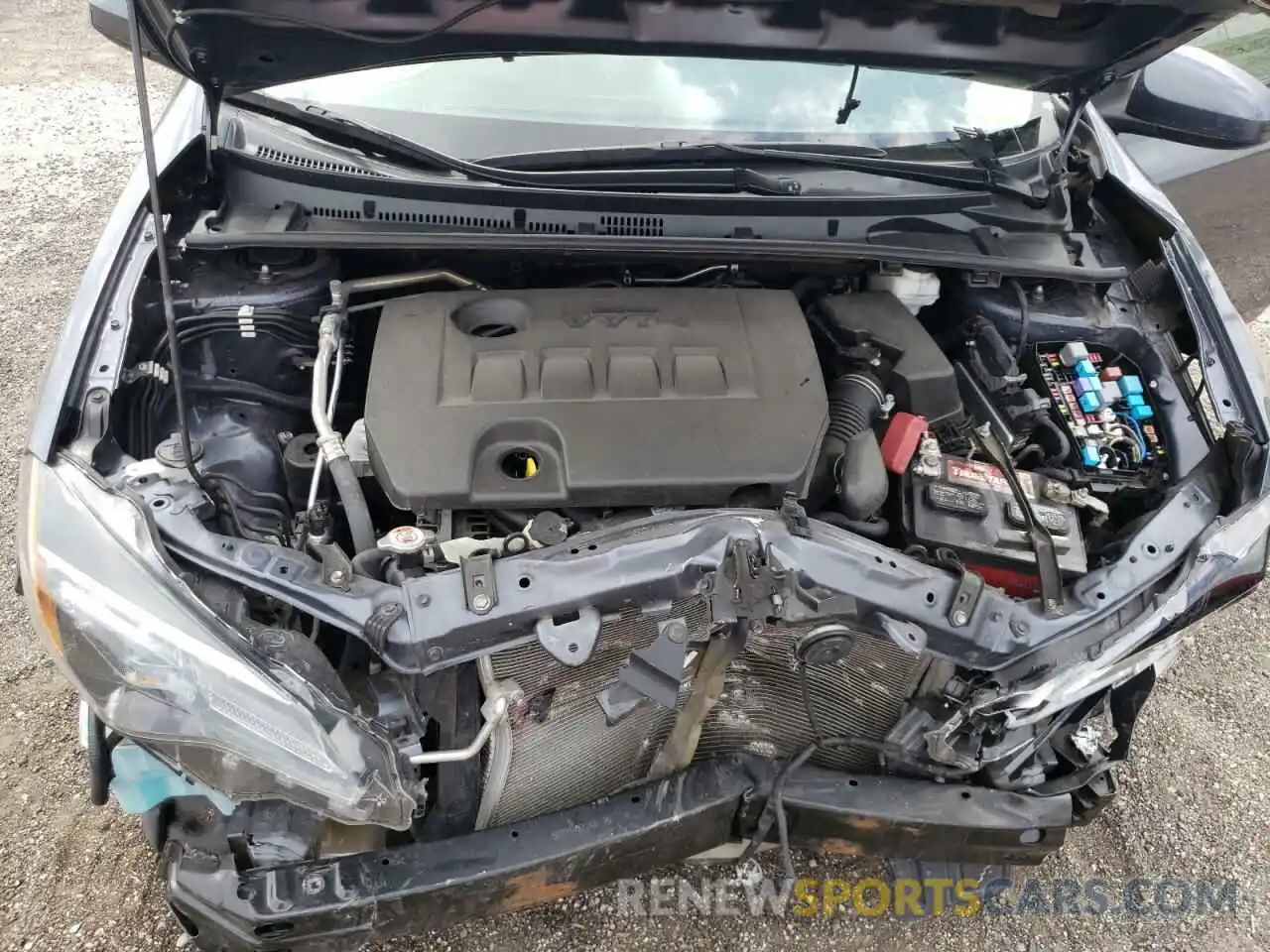 7 Photograph of a damaged car 5YFBURHE6KP905952 TOYOTA COROLLA 2019