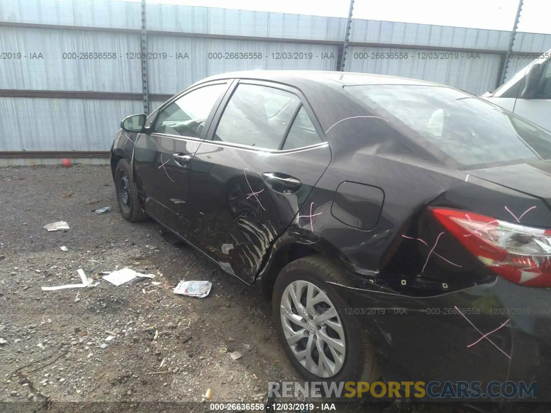 6 Photograph of a damaged car 5YFBURHE6KP906390 TOYOTA COROLLA 2019