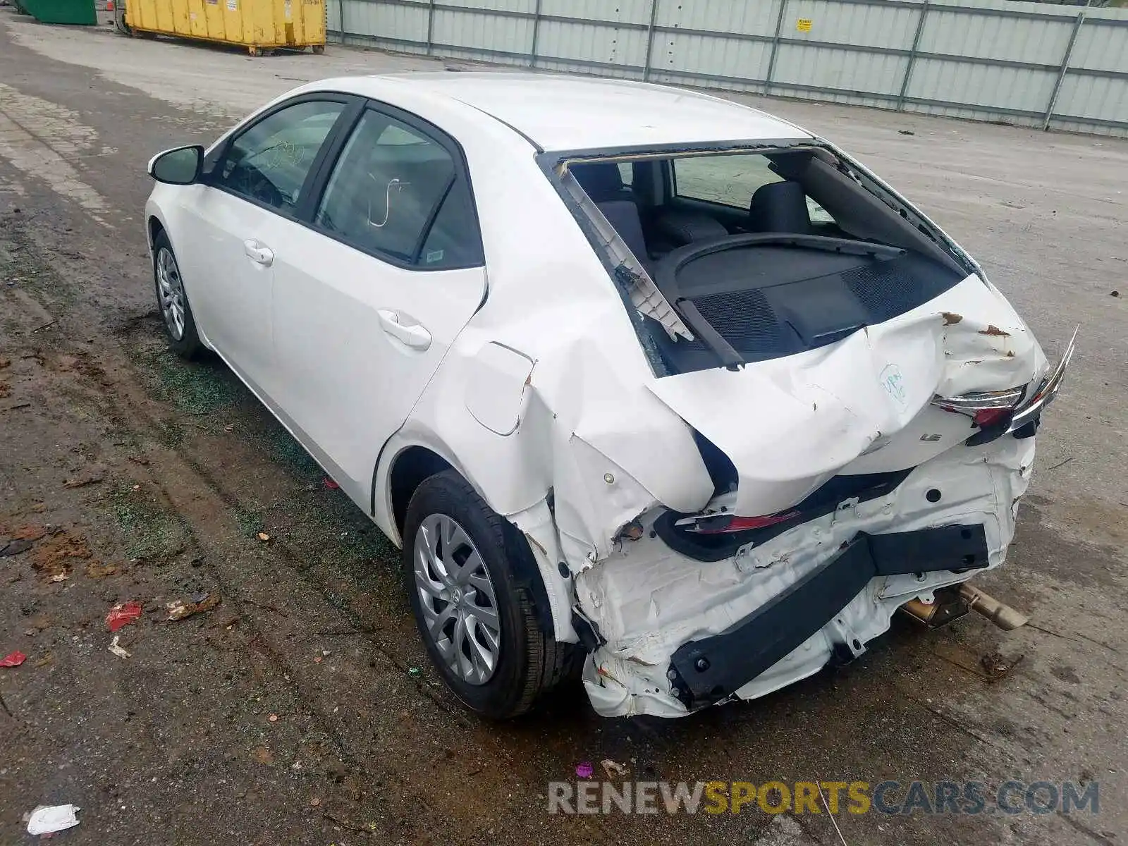 3 Photograph of a damaged car 5YFBURHE6KP906552 TOYOTA COROLLA 2019