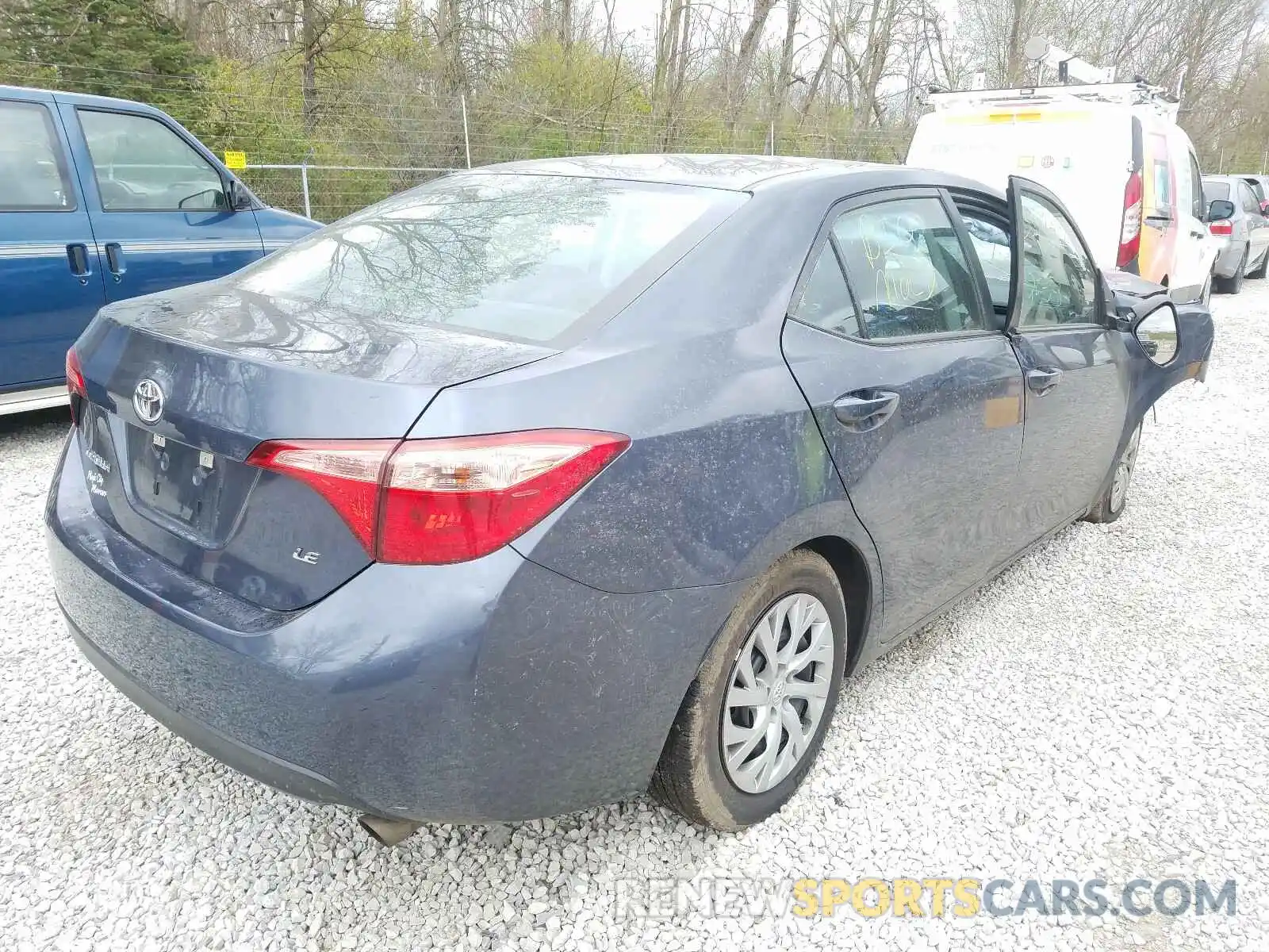 4 Photograph of a damaged car 5YFBURHE6KP906812 TOYOTA COROLLA 2019