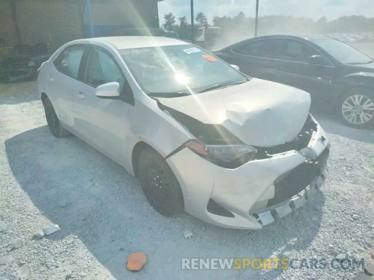 1 Photograph of a damaged car 5YFBURHE6KP906969 TOYOTA COROLLA 2019