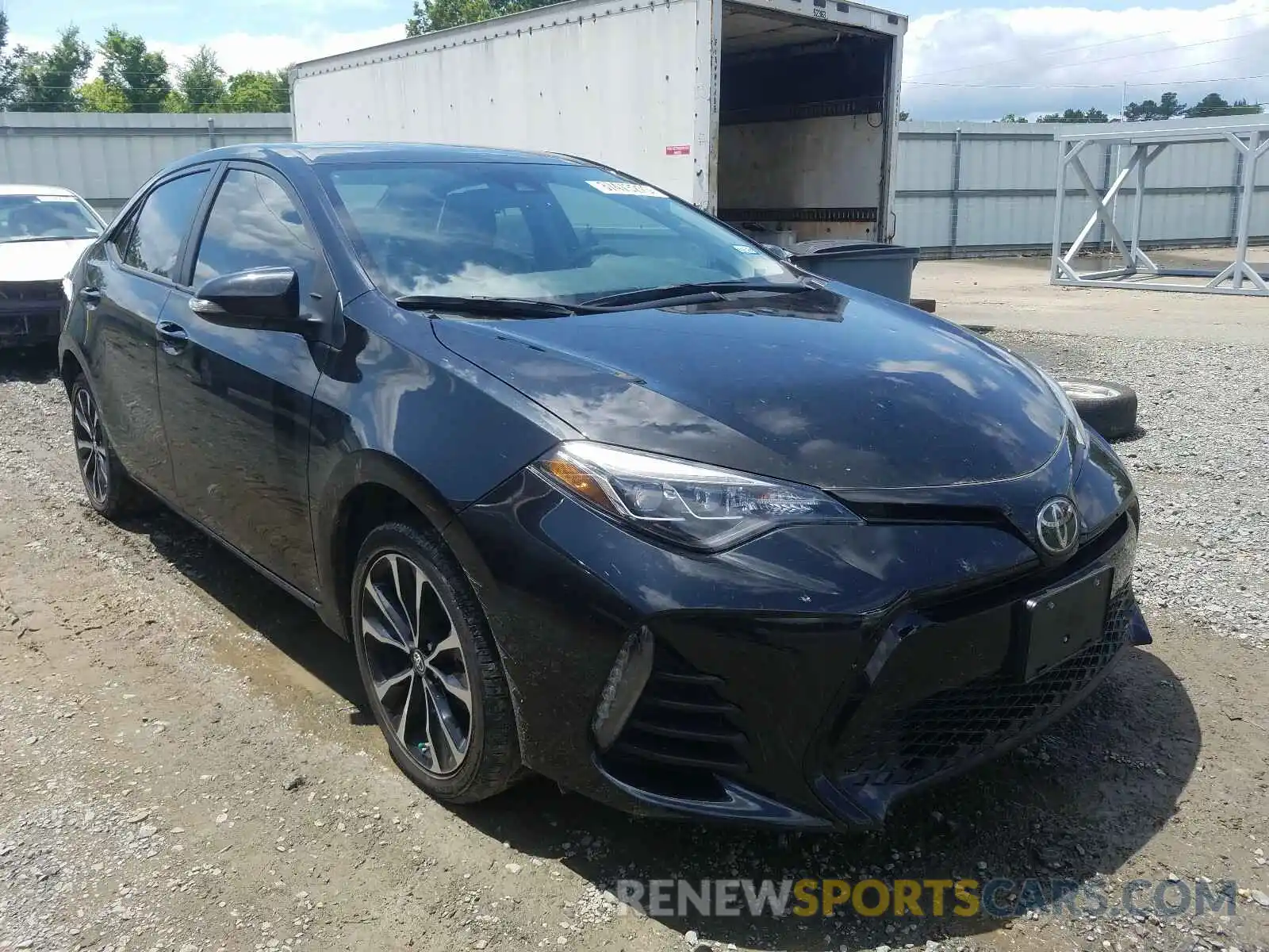 1 Photograph of a damaged car 5YFBURHE6KP907166 TOYOTA COROLLA 2019