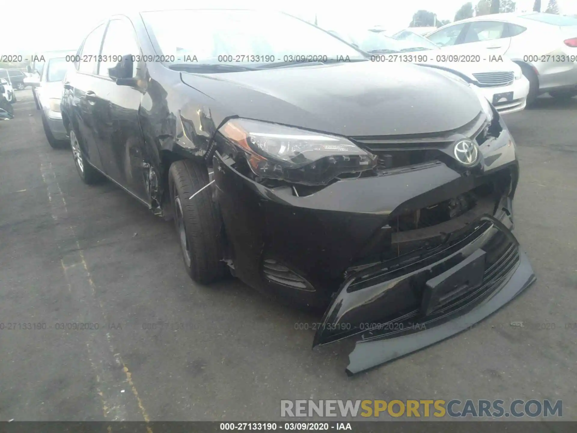 6 Photograph of a damaged car 5YFBURHE6KP909371 TOYOTA COROLLA 2019