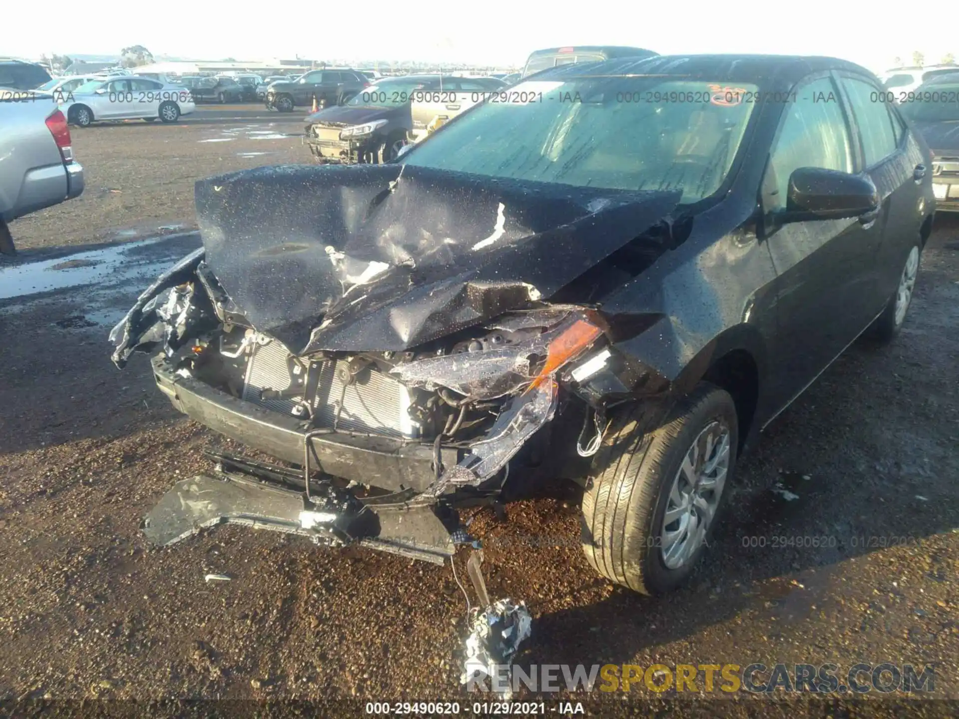 6 Photograph of a damaged car 5YFBURHE6KP910777 TOYOTA COROLLA 2019