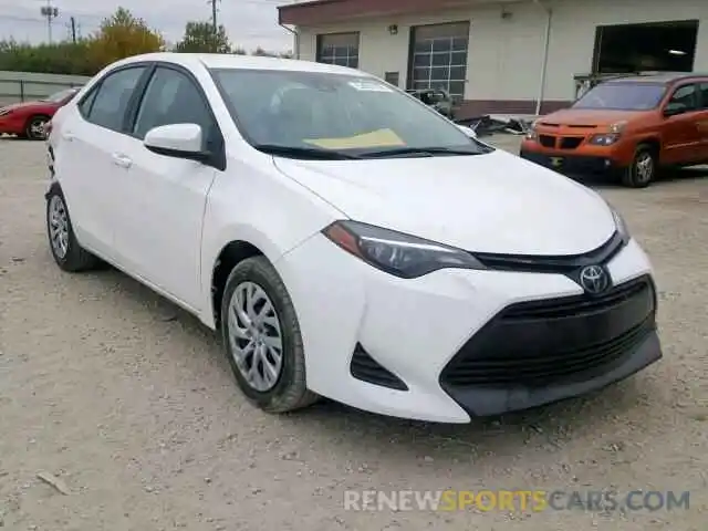 1 Photograph of a damaged car 5YFBURHE6KP910813 TOYOTA COROLLA 2019