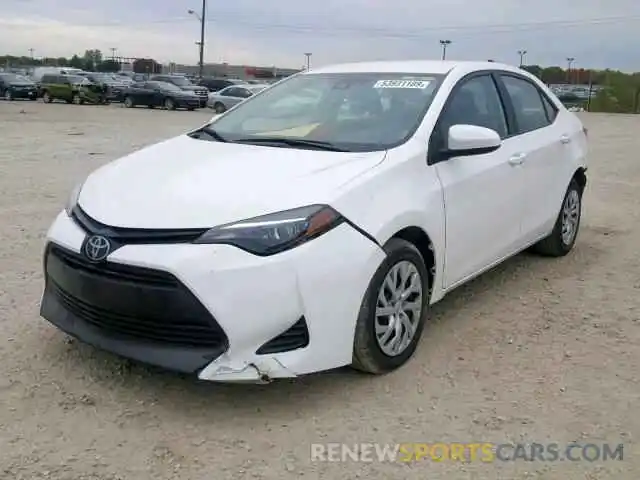 2 Photograph of a damaged car 5YFBURHE6KP910813 TOYOTA COROLLA 2019