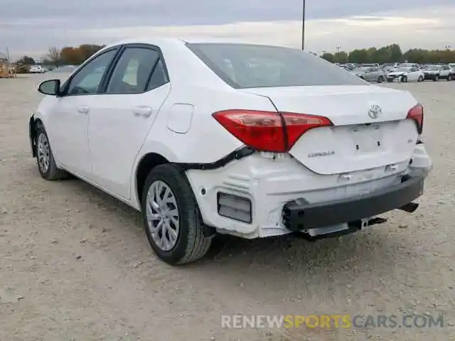 3 Photograph of a damaged car 5YFBURHE6KP910813 TOYOTA COROLLA 2019