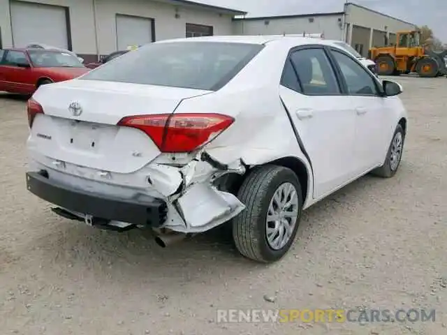 4 Photograph of a damaged car 5YFBURHE6KP910813 TOYOTA COROLLA 2019