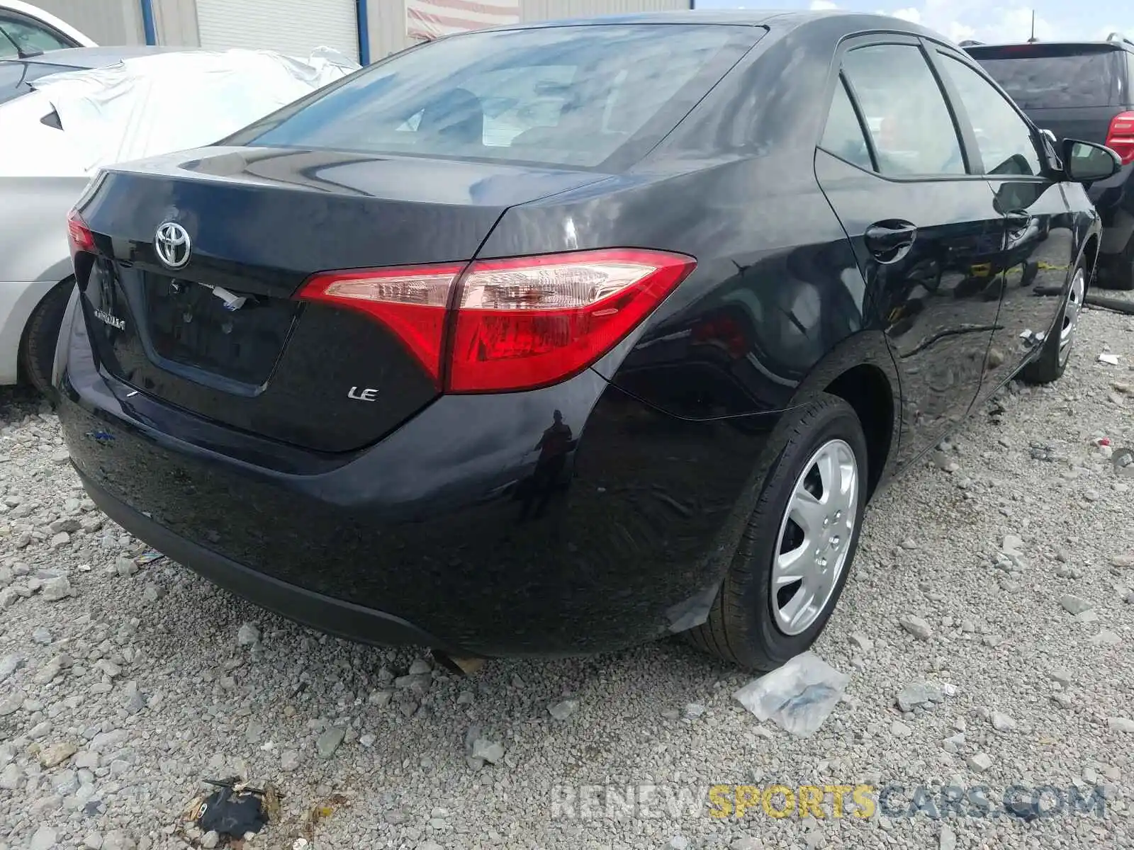 4 Photograph of a damaged car 5YFBURHE6KP910956 TOYOTA COROLLA 2019