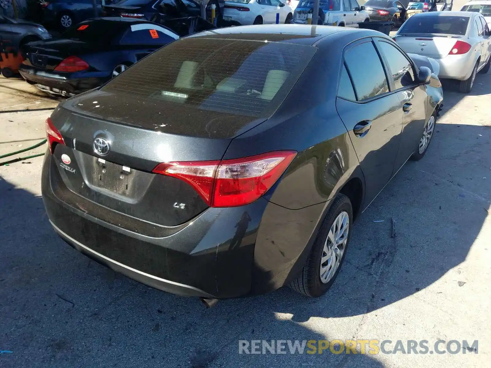 4 Photograph of a damaged car 5YFBURHE6KP911511 TOYOTA COROLLA 2019