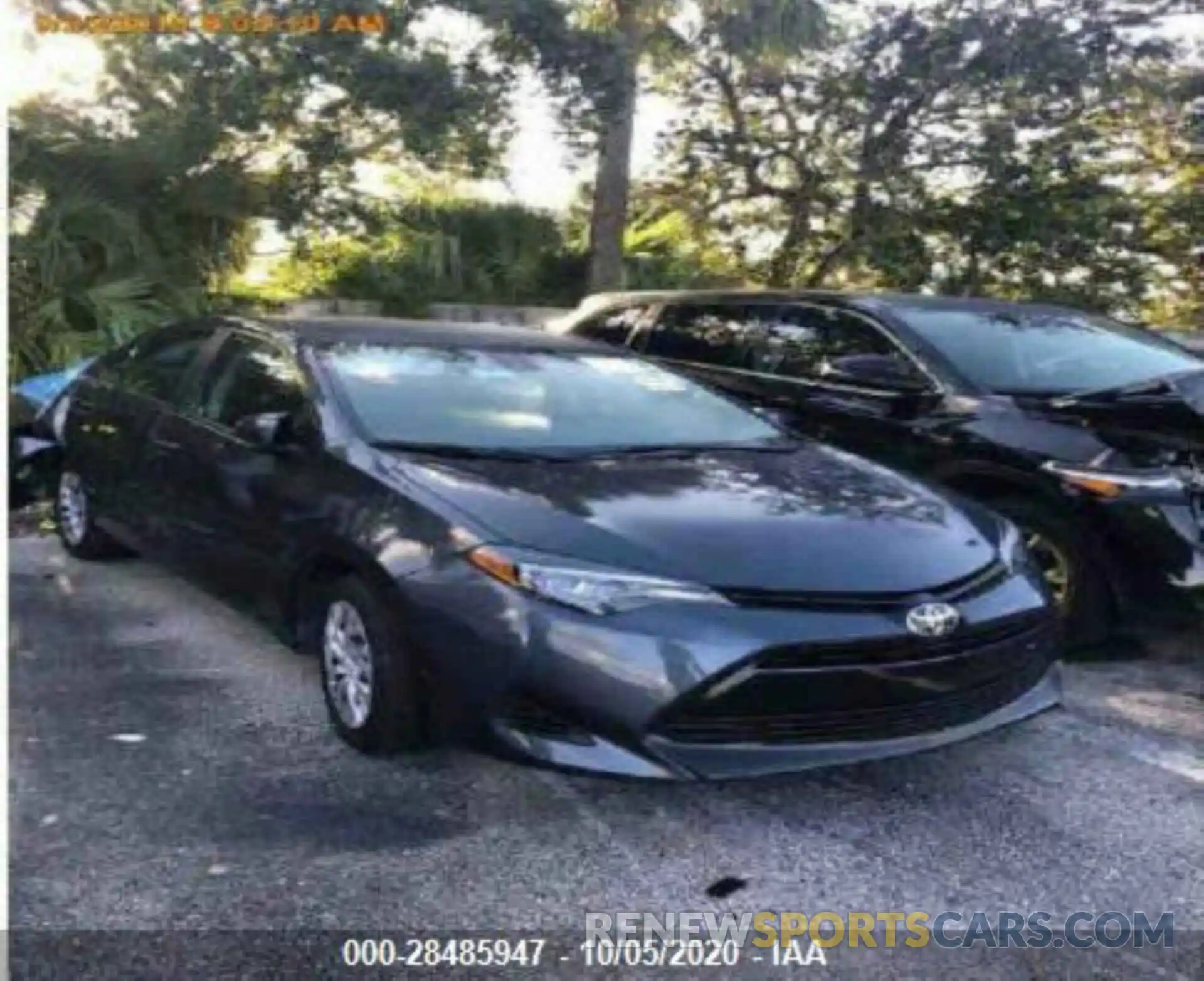 1 Photograph of a damaged car 5YFBURHE6KP911668 TOYOTA COROLLA 2019