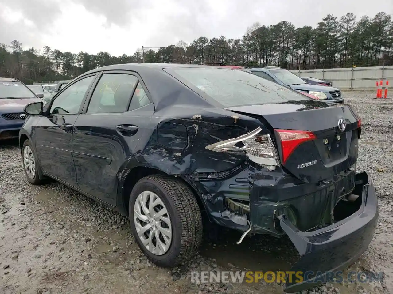 3 Photograph of a damaged car 5YFBURHE6KP912044 TOYOTA COROLLA 2019