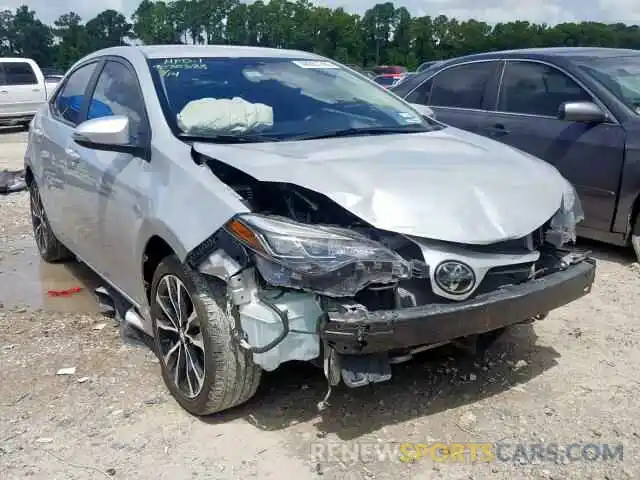 1 Photograph of a damaged car 5YFBURHE6KP912285 TOYOTA COROLLA 2019