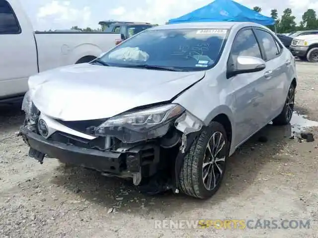 2 Photograph of a damaged car 5YFBURHE6KP912285 TOYOTA COROLLA 2019