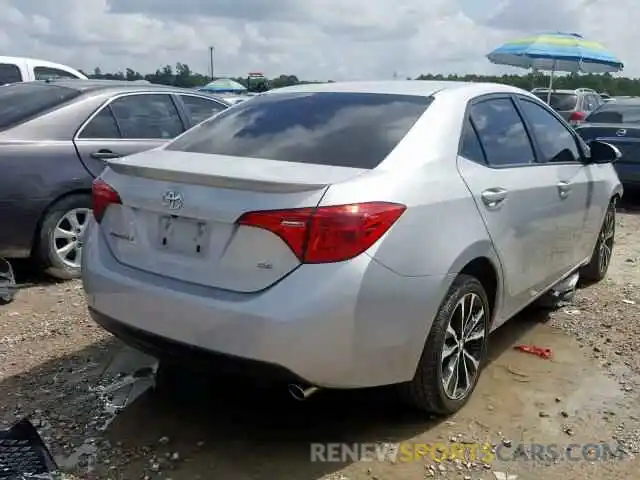 4 Photograph of a damaged car 5YFBURHE6KP912285 TOYOTA COROLLA 2019