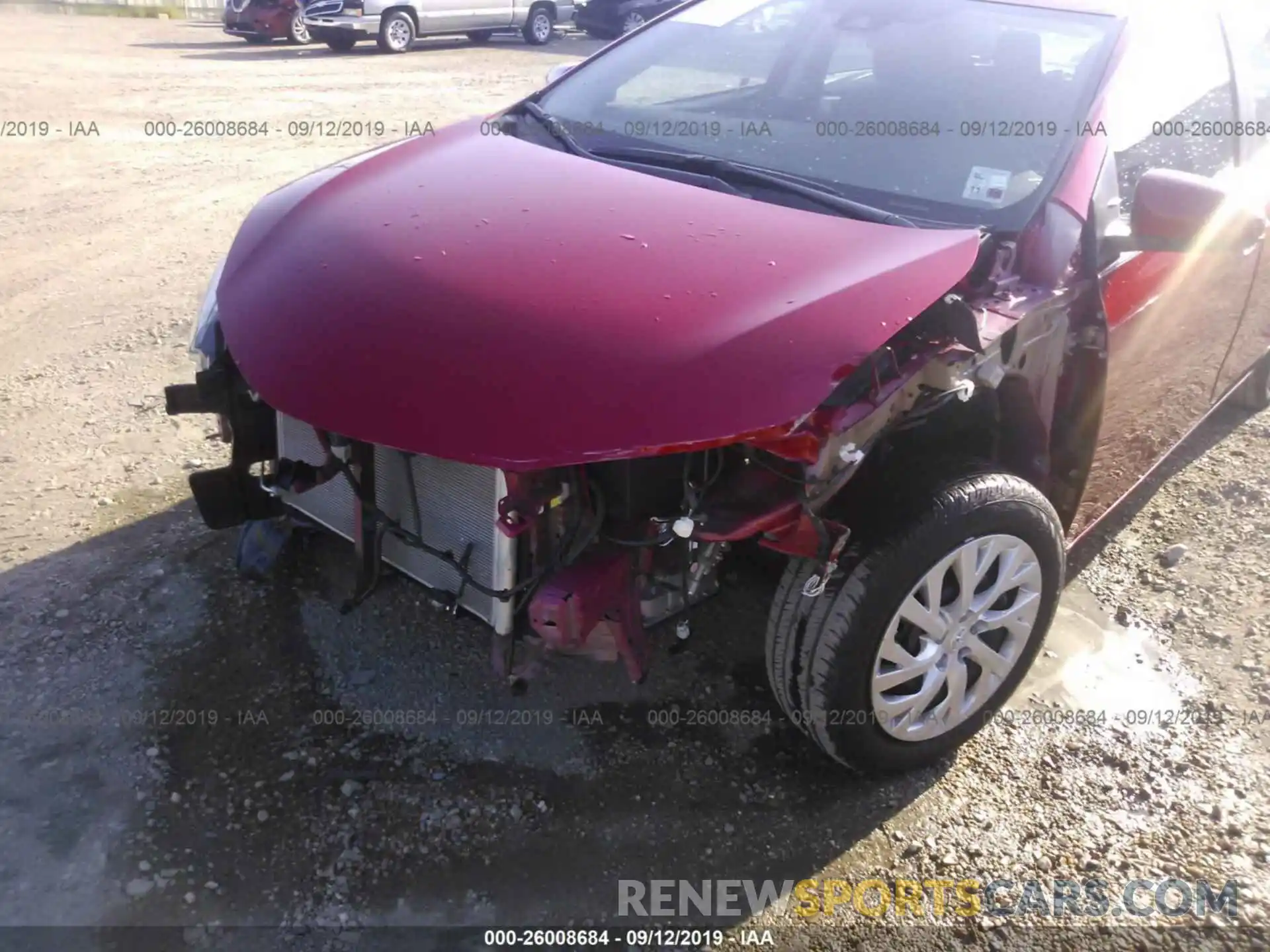 6 Photograph of a damaged car 5YFBURHE6KP912528 TOYOTA COROLLA 2019