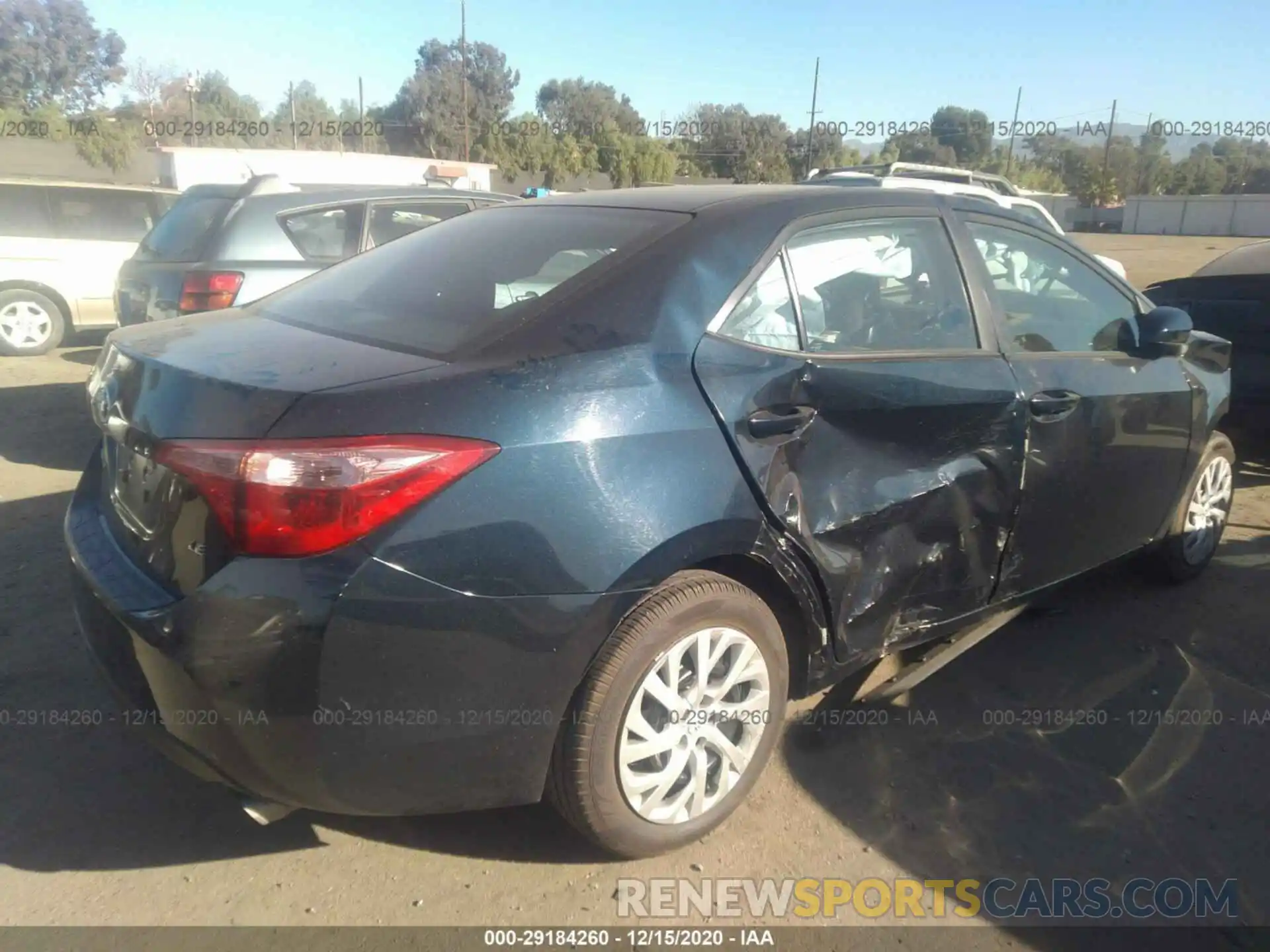 4 Photograph of a damaged car 5YFBURHE6KP913307 TOYOTA COROLLA 2019