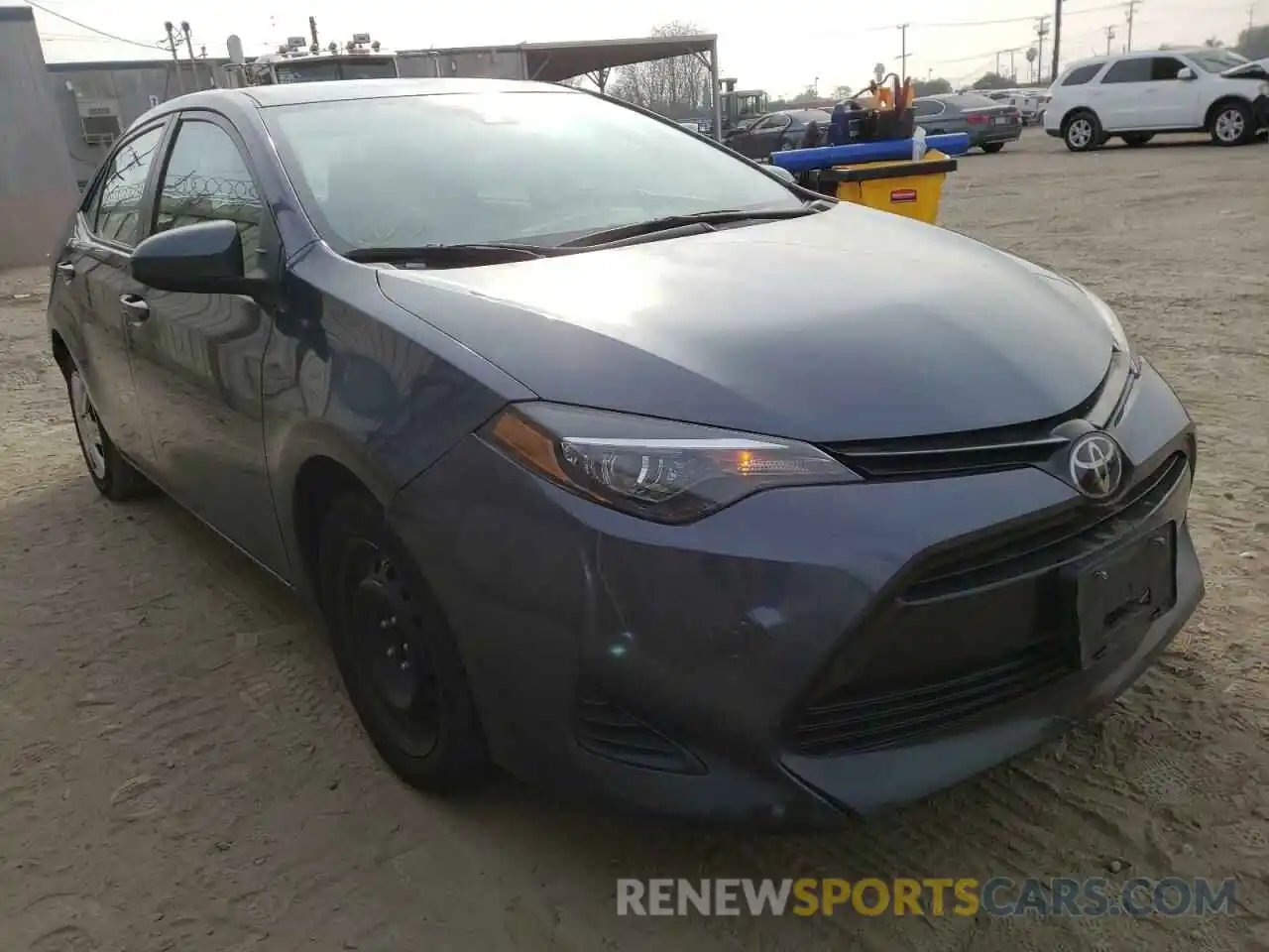 1 Photograph of a damaged car 5YFBURHE6KP913422 TOYOTA COROLLA 2019