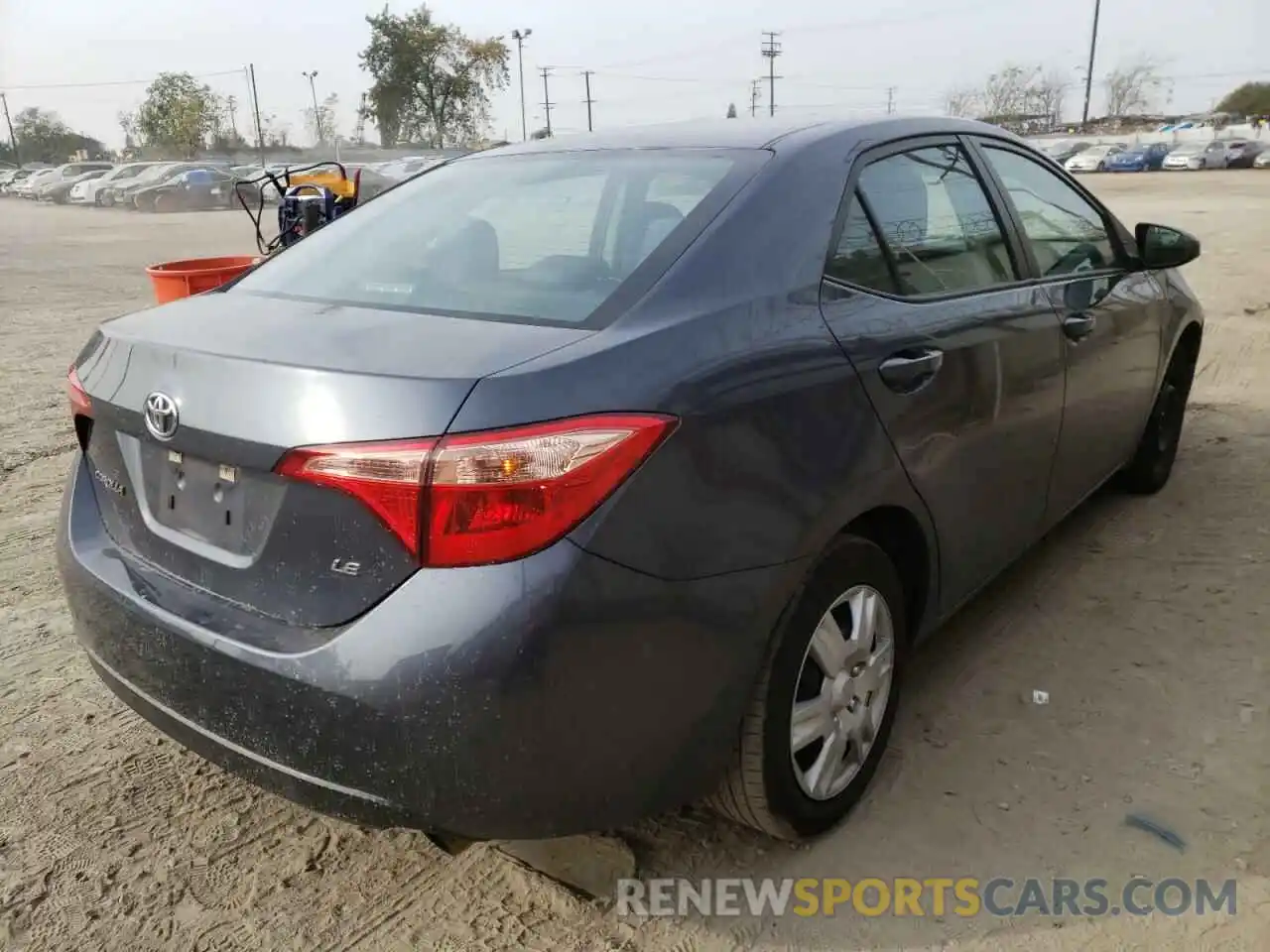 4 Photograph of a damaged car 5YFBURHE6KP913422 TOYOTA COROLLA 2019