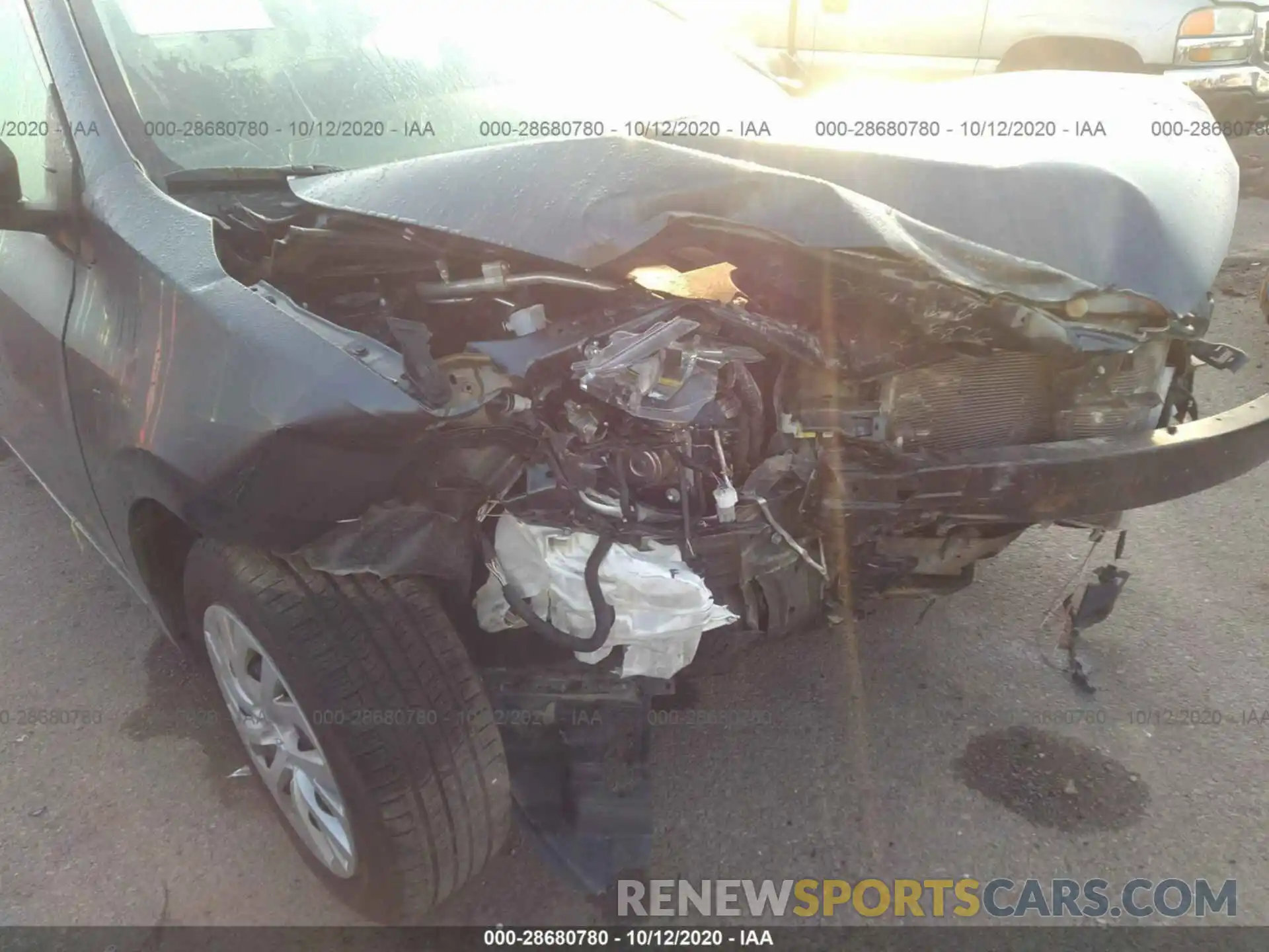 6 Photograph of a damaged car 5YFBURHE6KP913503 TOYOTA COROLLA 2019