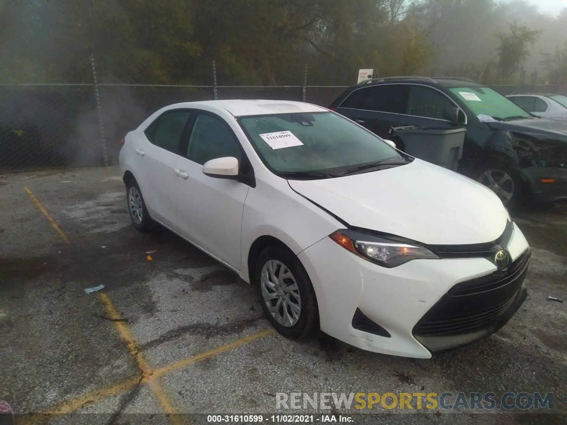 1 Photograph of a damaged car 5YFBURHE6KP913582 TOYOTA COROLLA 2019