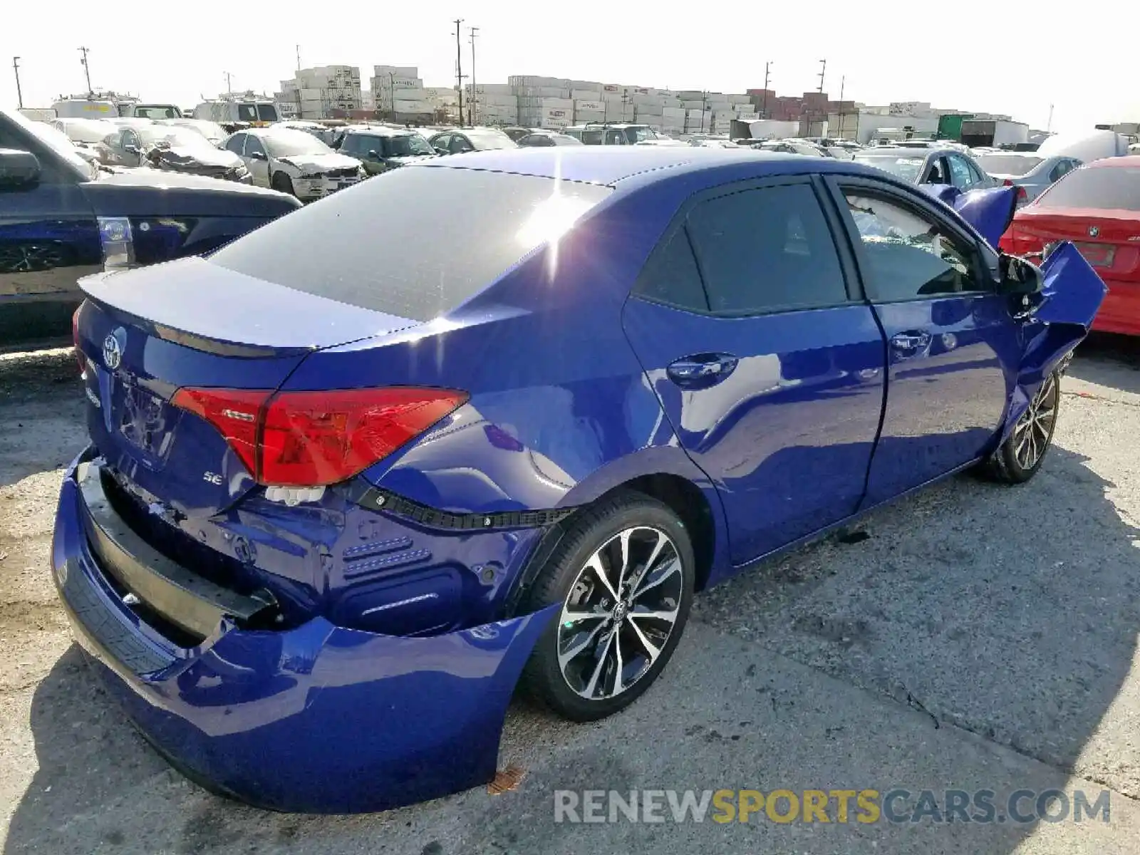 4 Photograph of a damaged car 5YFBURHE6KP913596 TOYOTA COROLLA 2019