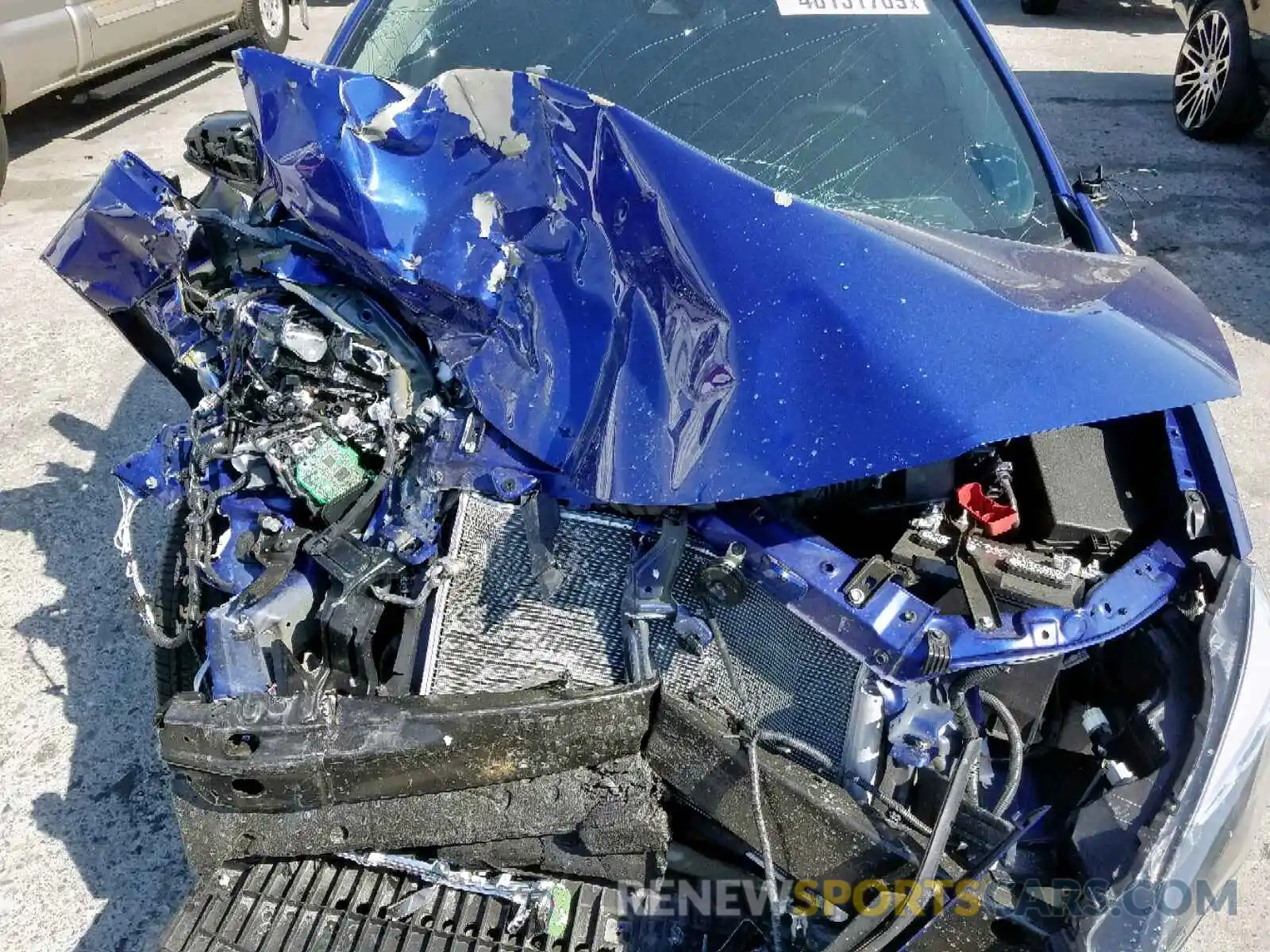 7 Photograph of a damaged car 5YFBURHE6KP913596 TOYOTA COROLLA 2019