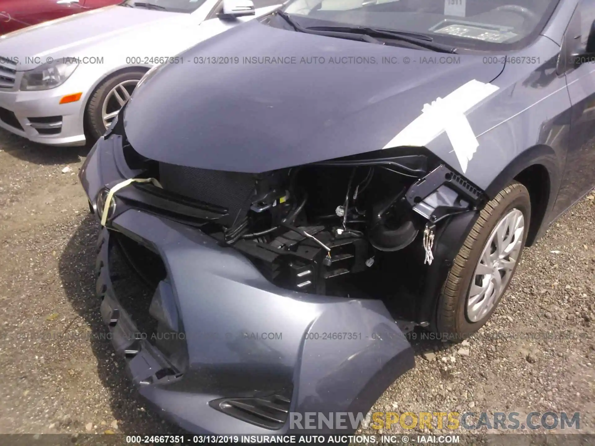 6 Photograph of a damaged car 5YFBURHE6KP913808 TOYOTA COROLLA 2019