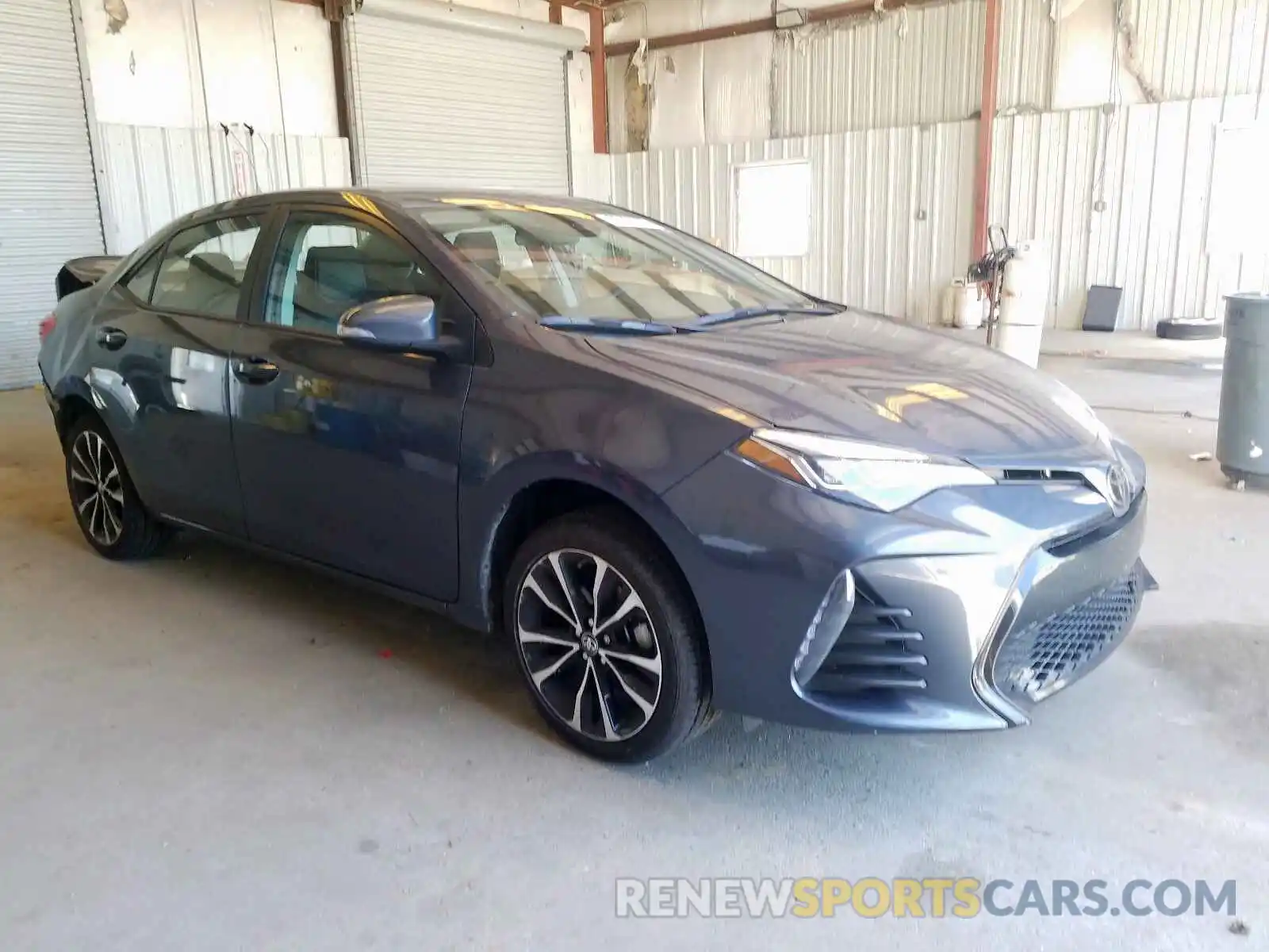 1 Photograph of a damaged car 5YFBURHE6KP914098 TOYOTA COROLLA 2019