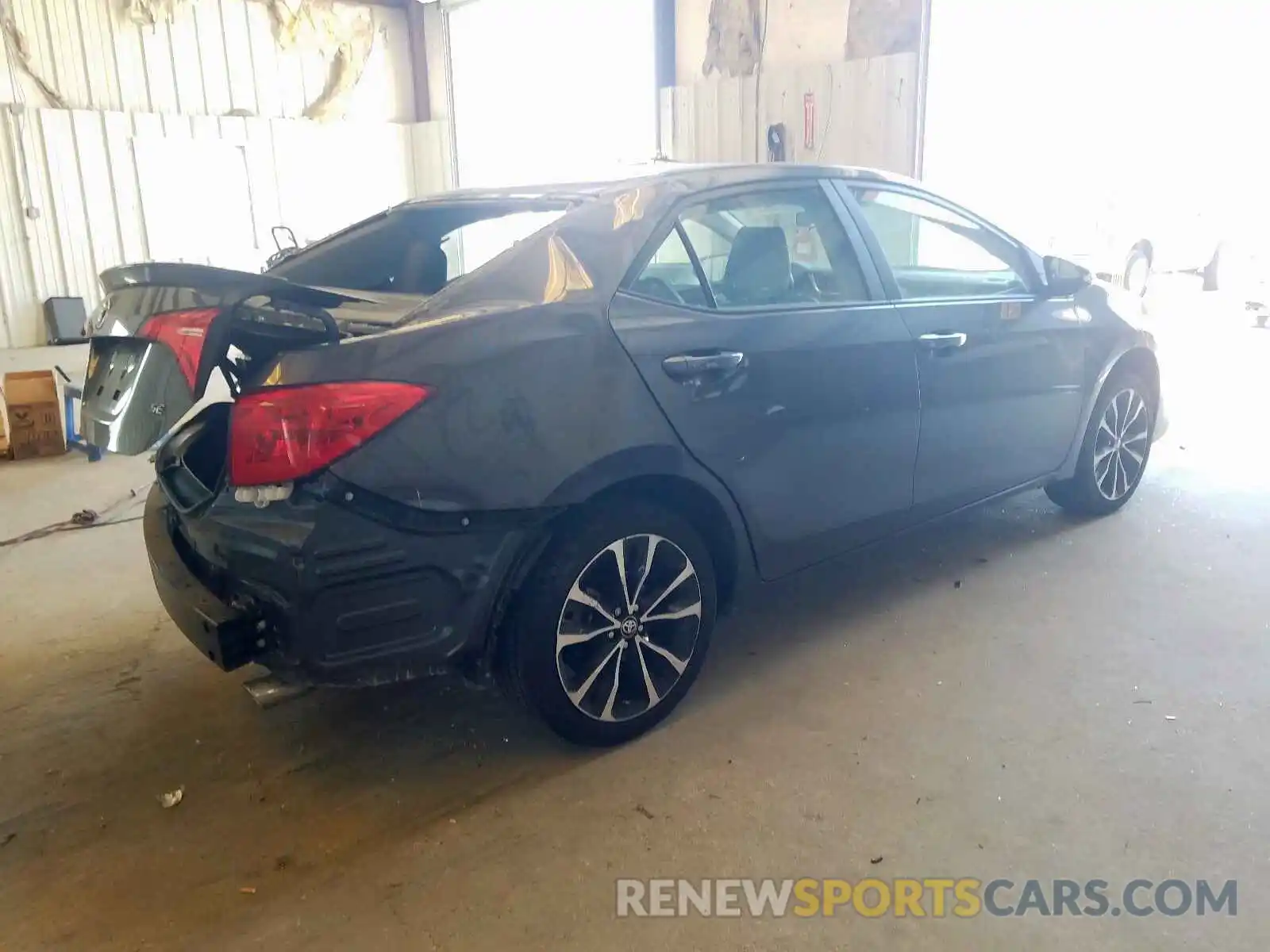 4 Photograph of a damaged car 5YFBURHE6KP914098 TOYOTA COROLLA 2019