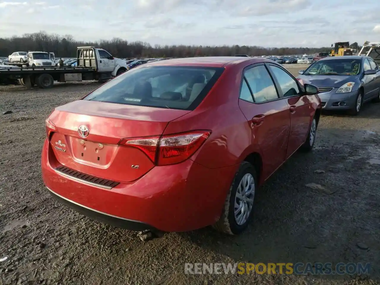 4 Photograph of a damaged car 5YFBURHE6KP914408 TOYOTA COROLLA 2019