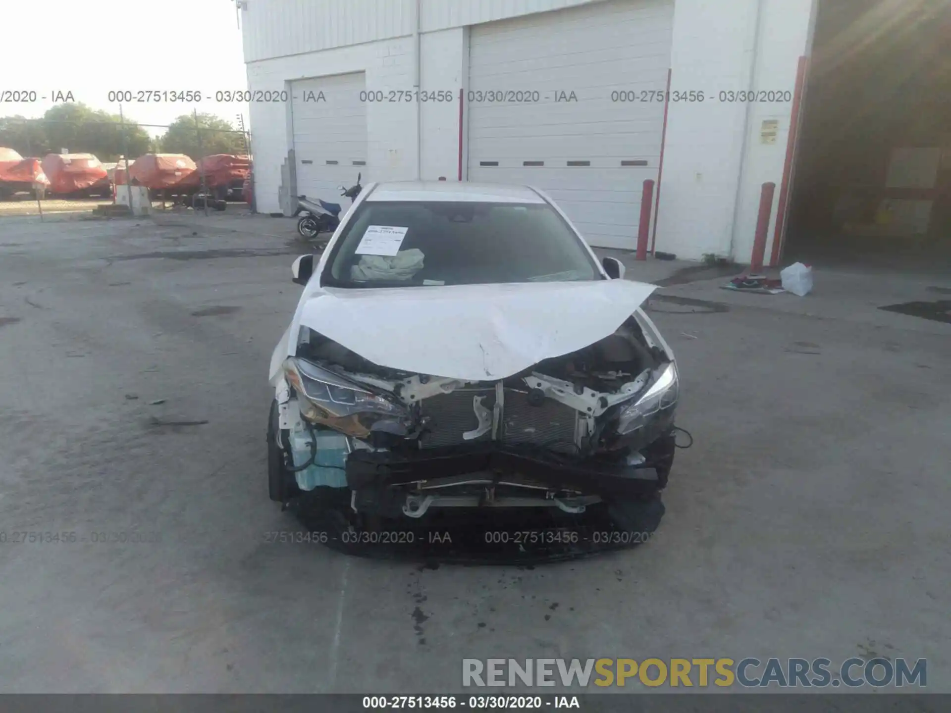 6 Photograph of a damaged car 5YFBURHE6KP914490 TOYOTA COROLLA 2019