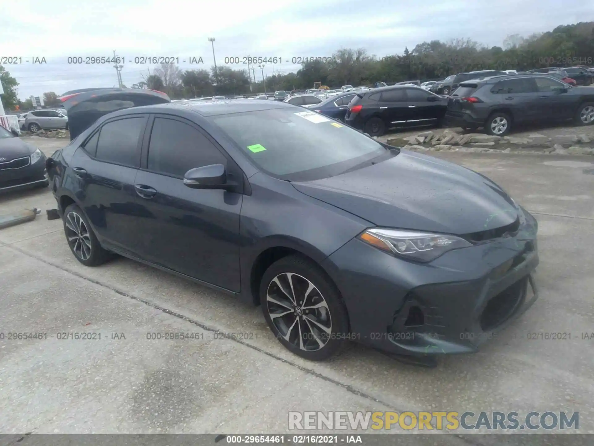 1 Photograph of a damaged car 5YFBURHE6KP915784 TOYOTA COROLLA 2019